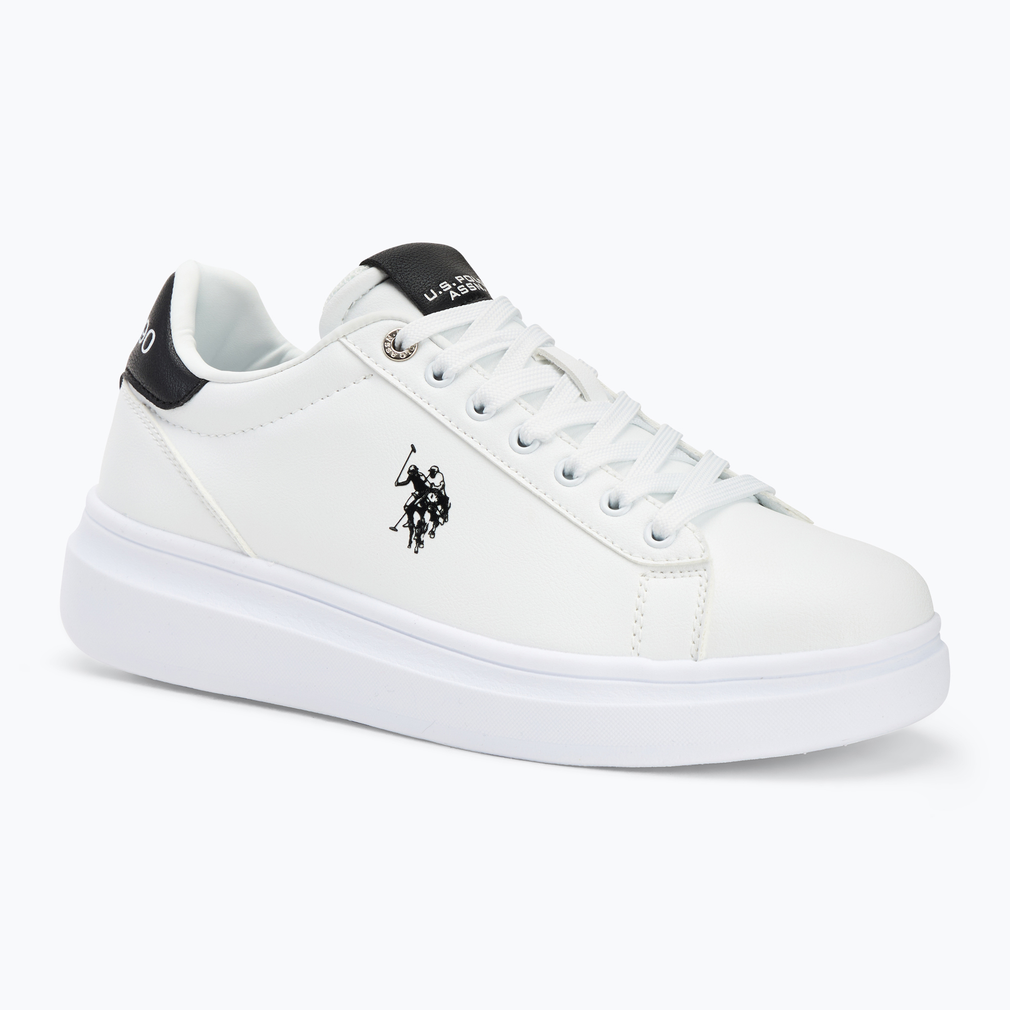 Buty męskie U.S. Polo Assn. CODY010 white/black | WYSYŁKA W 24H | 30 DNI NA ZWROT