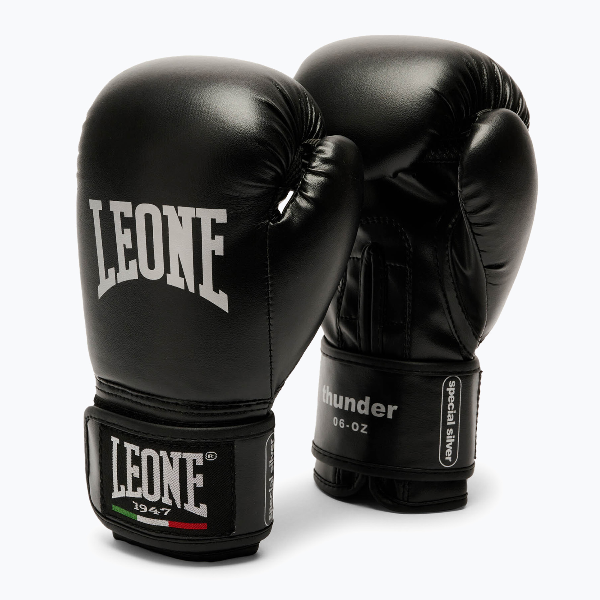 Rękawice bokserskie dziecięce LEONE 1947 Thunder Jr black 