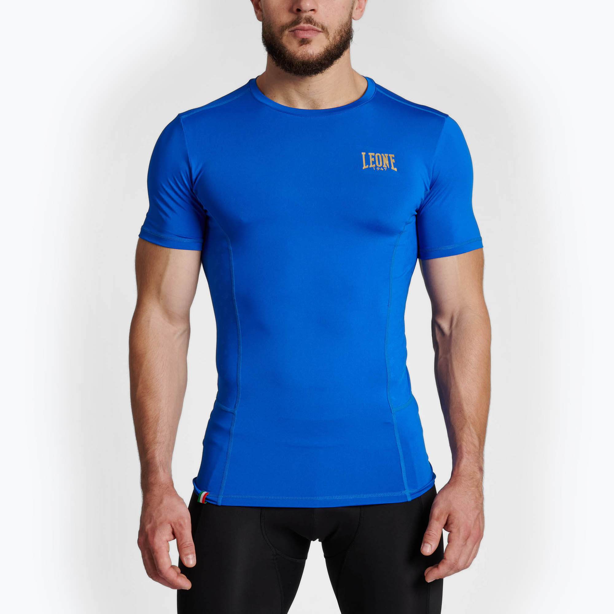 Rashguard męski LEONE 1947 Compresion blue | WYSYŁKA W 24H | 30 DNI NA ZWROT