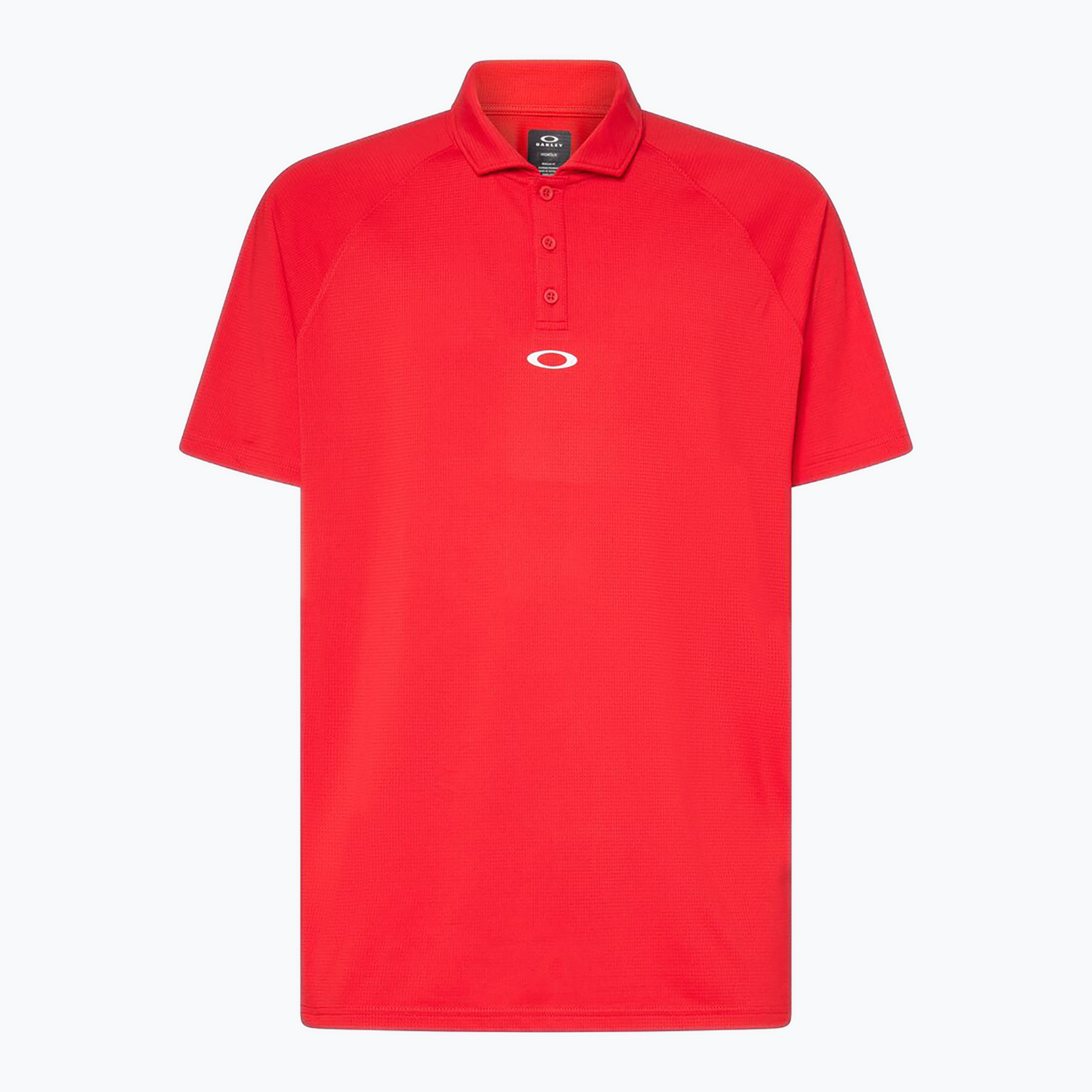 Koszulka polo męska Oakley Iconic Oakley Ss Polo Shirt red line 