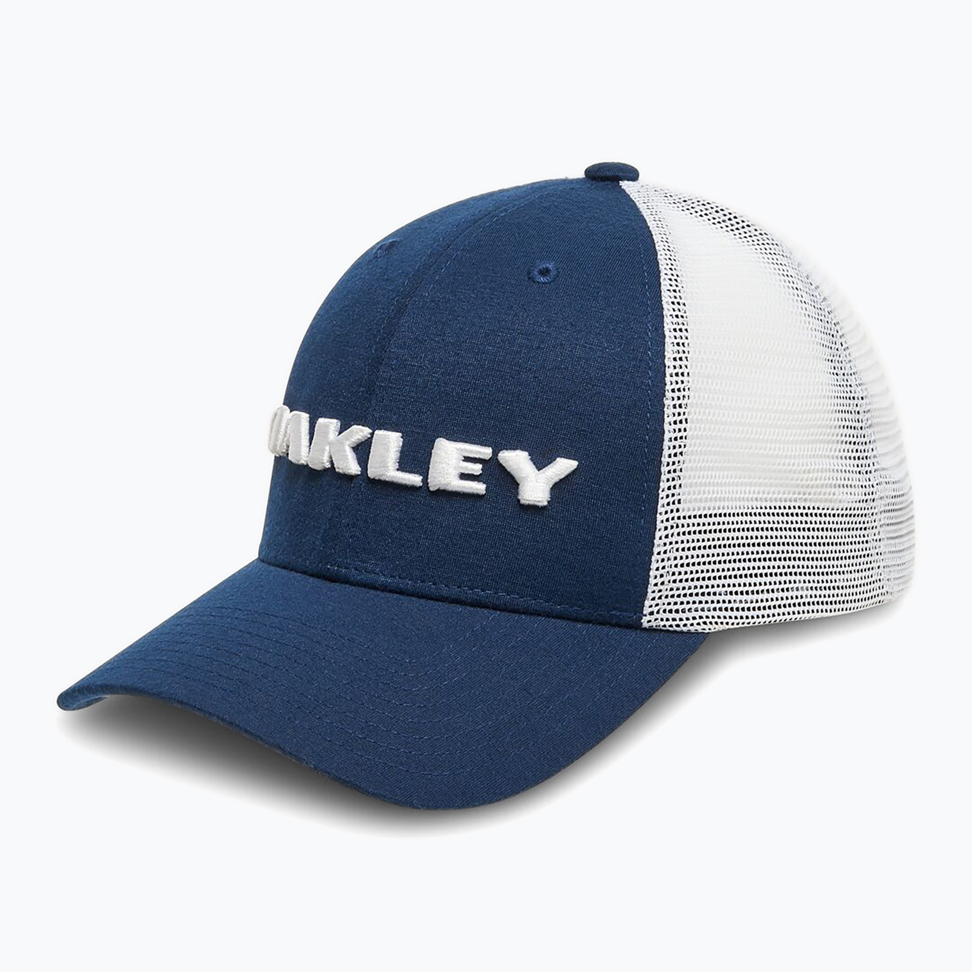Czapka z daszkiem męska Oakley Heather New Era Bark Logo team navy 