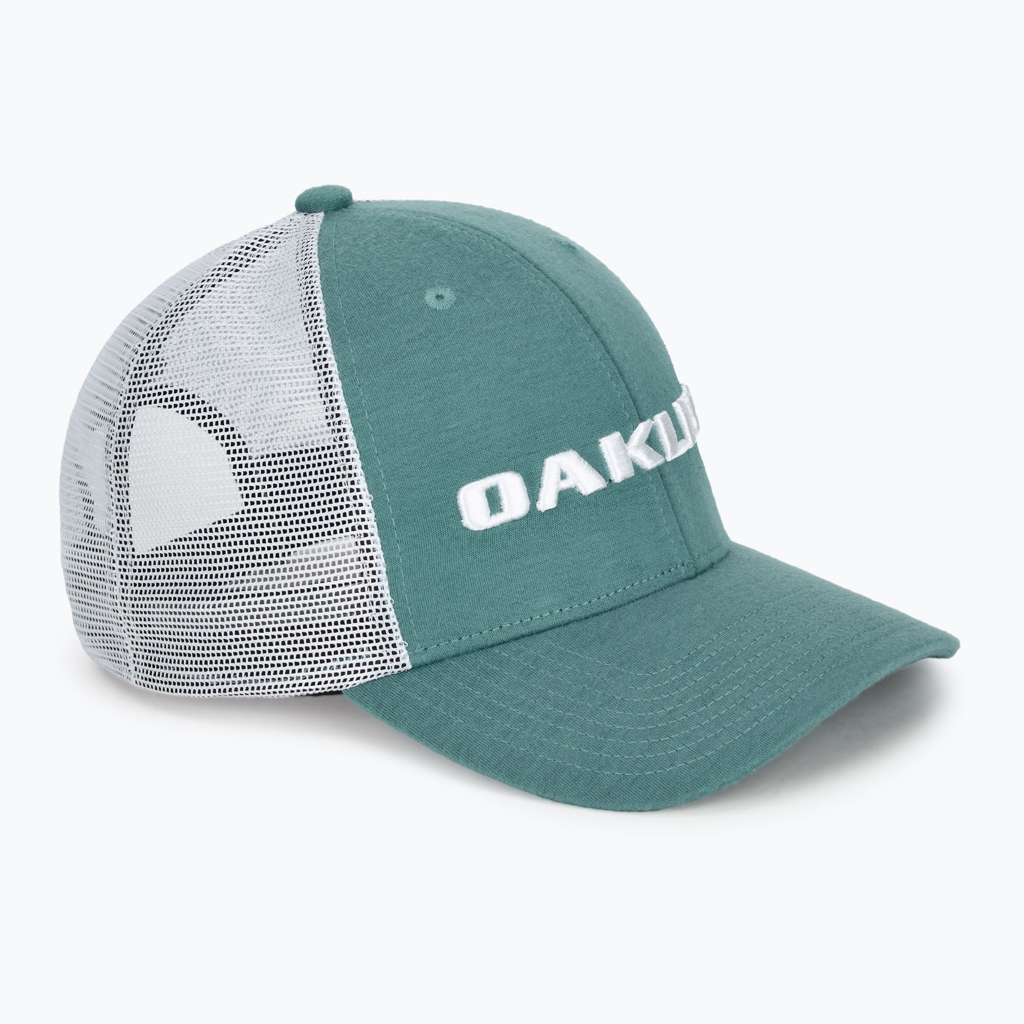 Czapka z daszkiem męska Oakley Heather New Era Bark Logo dark pacific 