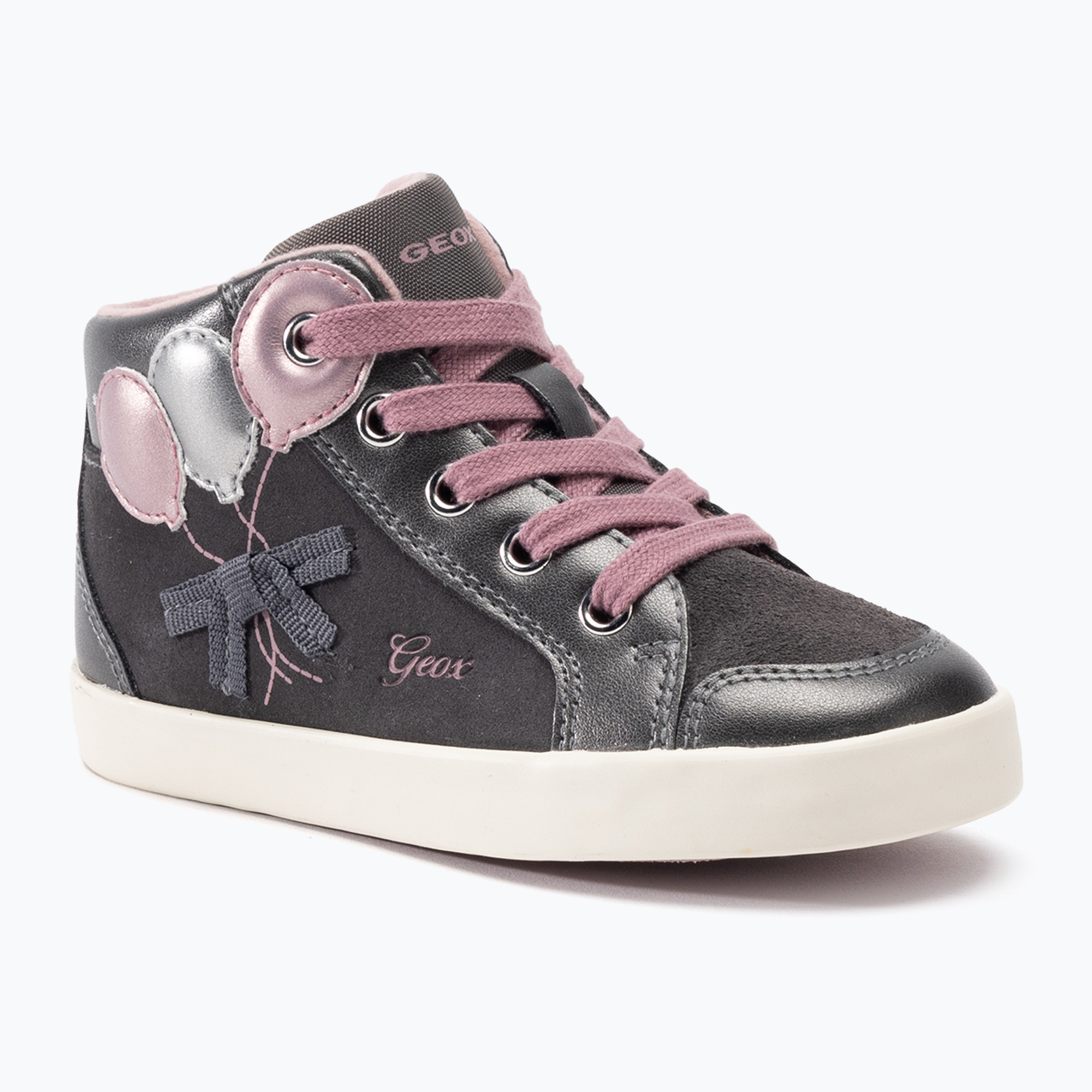 Buty dziecięce Geox Kilwi dark grey/dark pink | WYSYŁKA W 24H | 30 DNI NA ZWROT