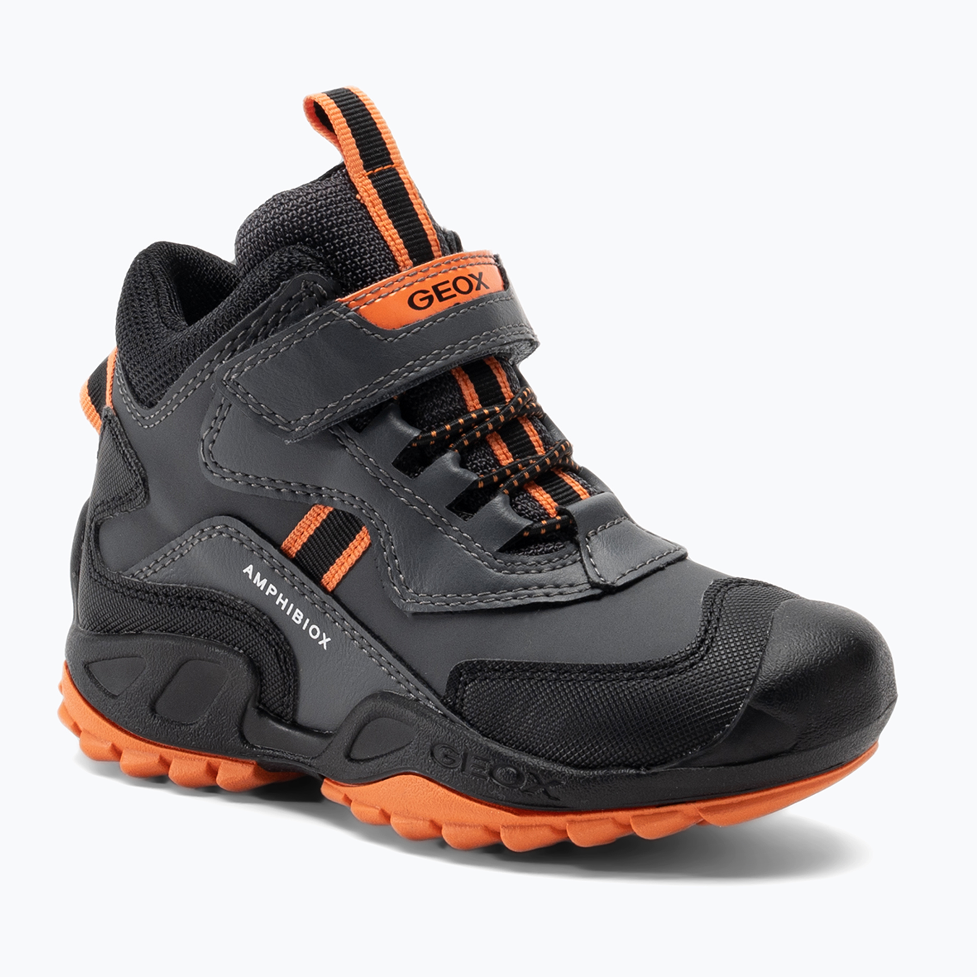 Buty juniorskie Geox New Savage Abx dark grey/orange | WYSYŁKA W 24H | 30 DNI NA ZWROT