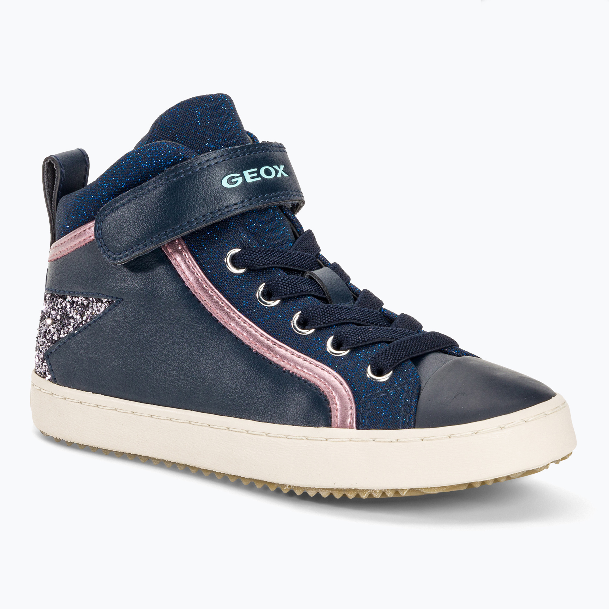 Buty juniorskie Geox Kalispera navy/dark silver | WYSYŁKA W 24H | 30 DNI NA ZWROT