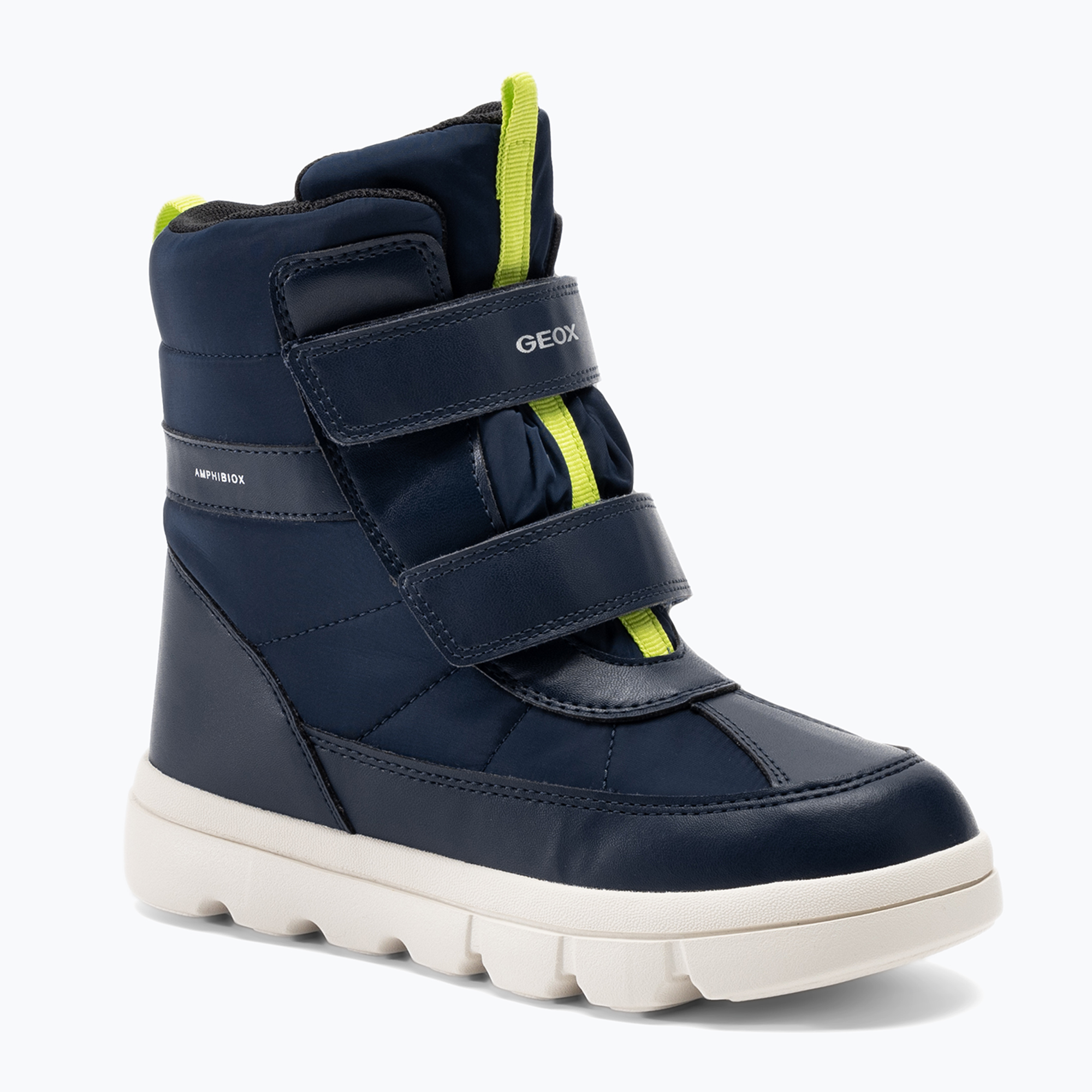 Buty juniorskie Geox Willaboom Abx navy/lime green | WYSYŁKA W 24H | 30 DNI NA ZWROT