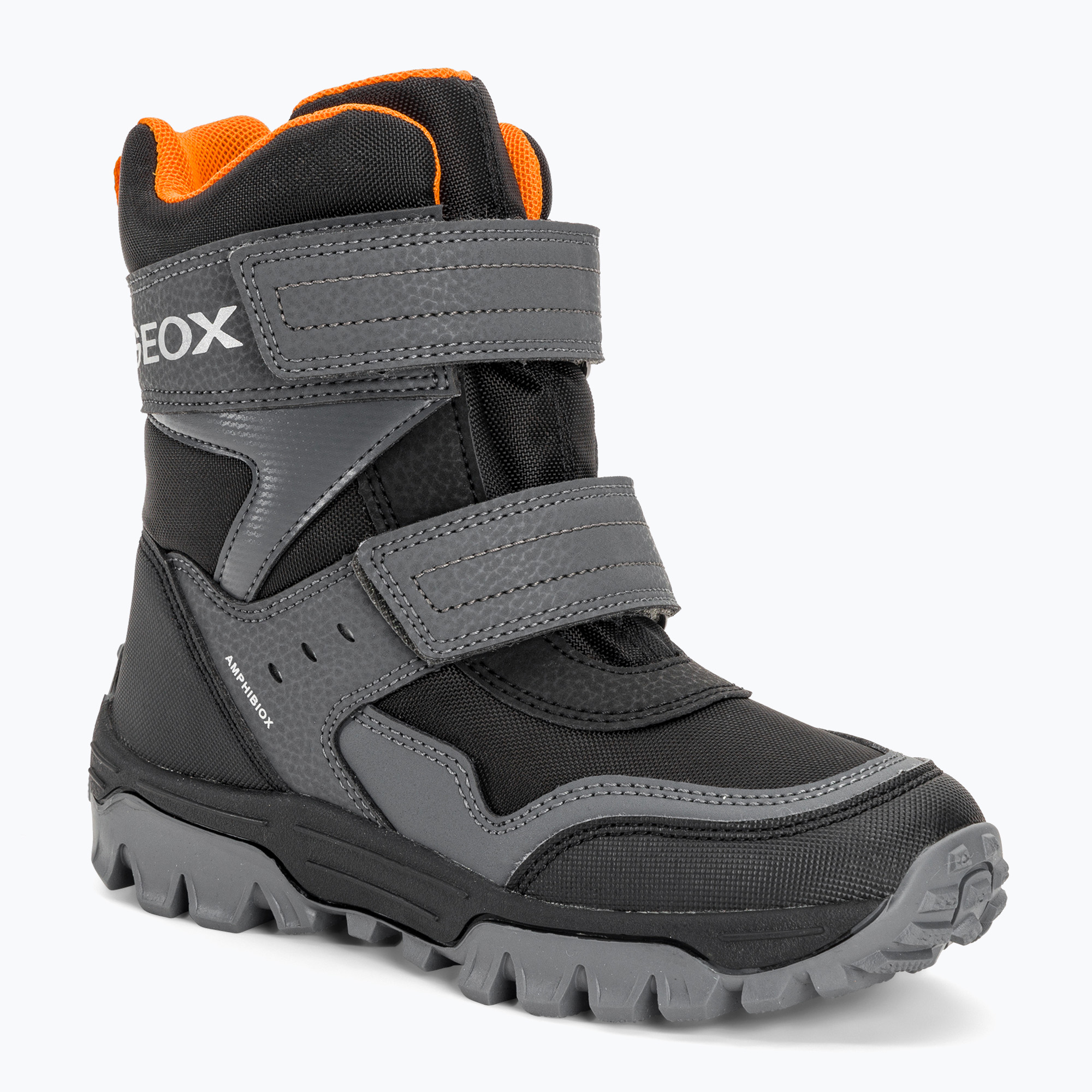 Buty juniorskie Geox Himalaya Abx black/orange | WYSYŁKA W 24H | 30 DNI NA ZWROT