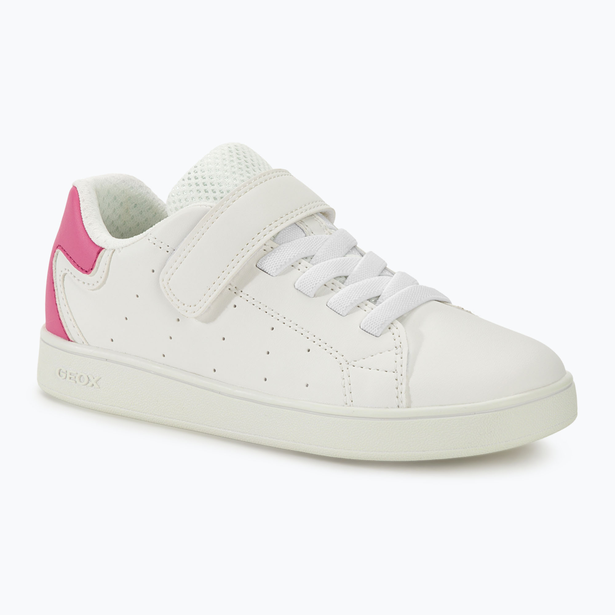 Buty juniorskie Geox Eclyper white/fuchsia | WYSYŁKA W 24H | 30 DNI NA ZWROT