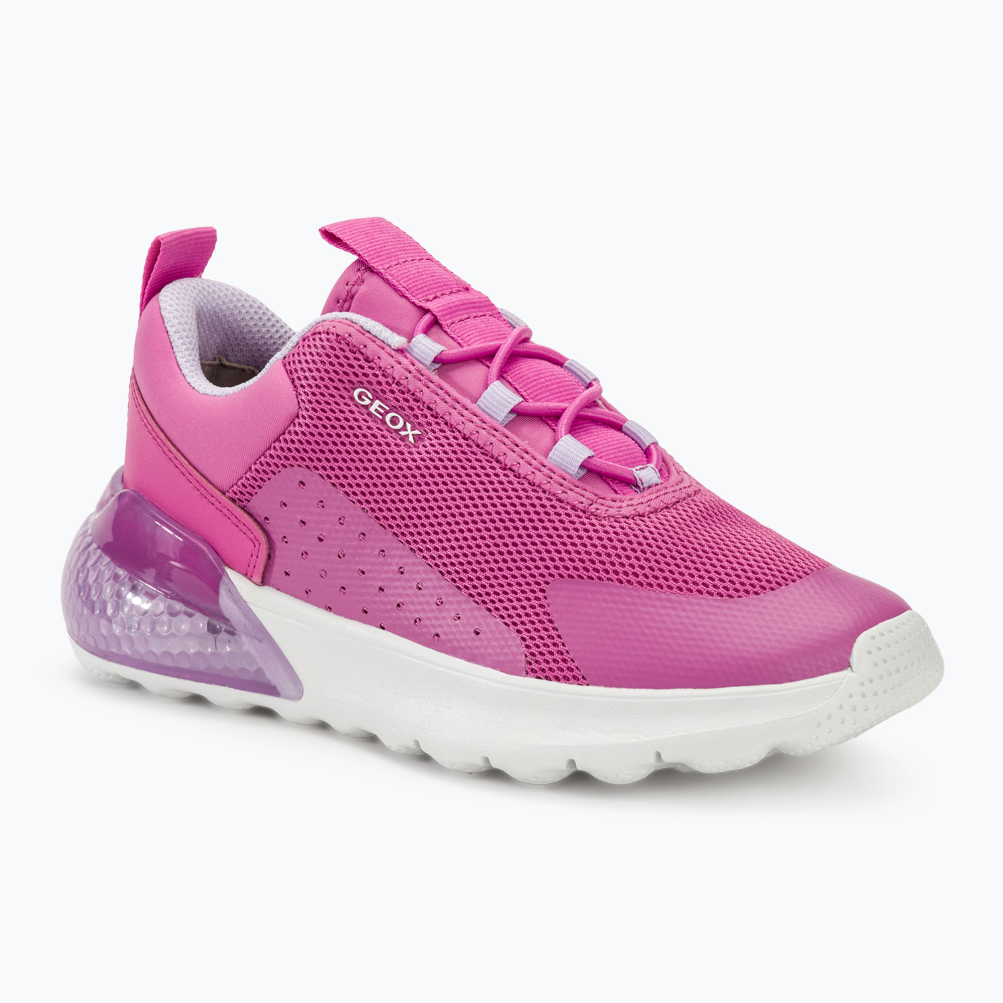 Buty juniorskie Geox Activart Illuminus fuchsia/lilac | WYSYŁKA W 24H | 30 DNI NA ZWROT