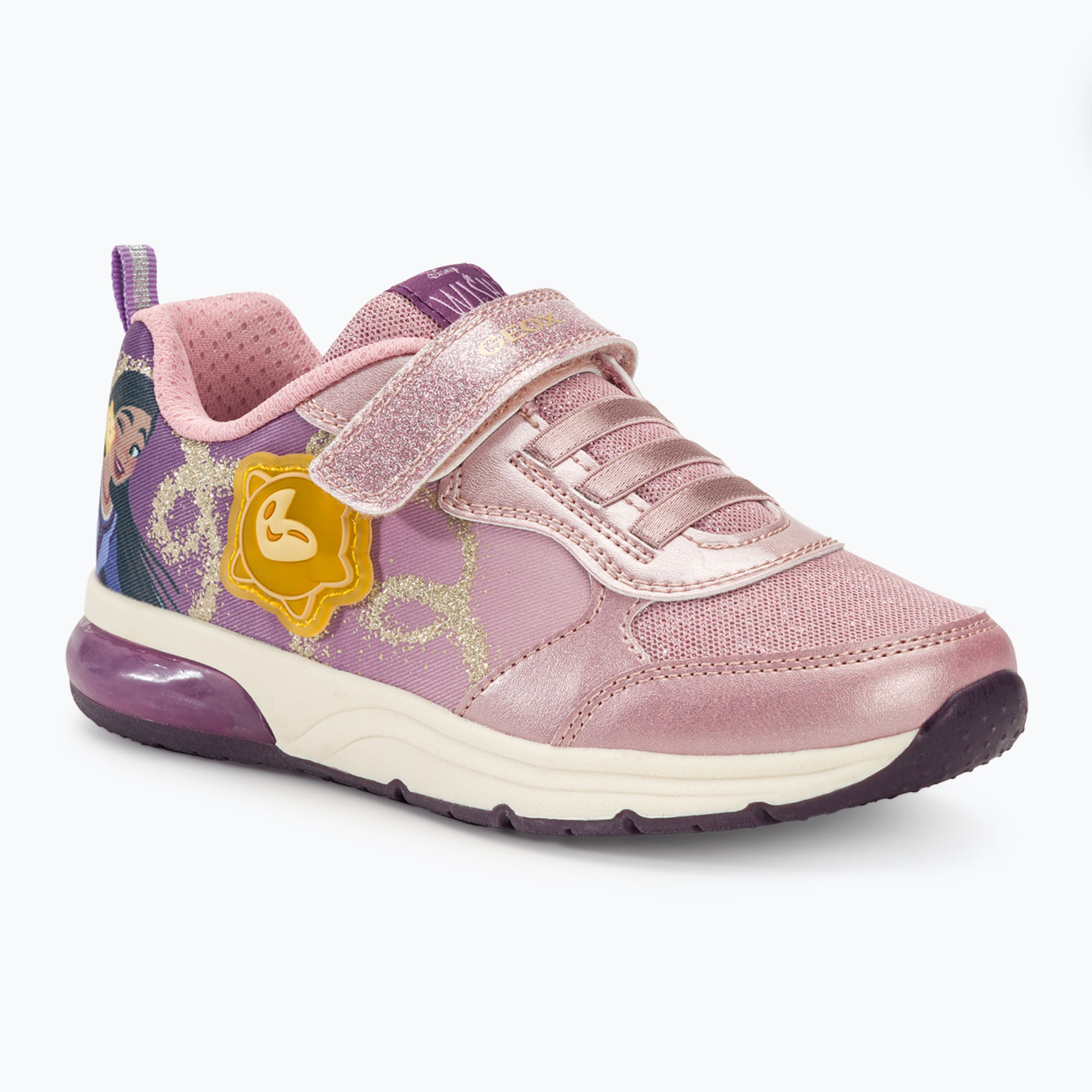 Buty juniorskie Geox Spaceclub pink/light purple | WYSYŁKA W 24H | 30 DNI NA ZWROT