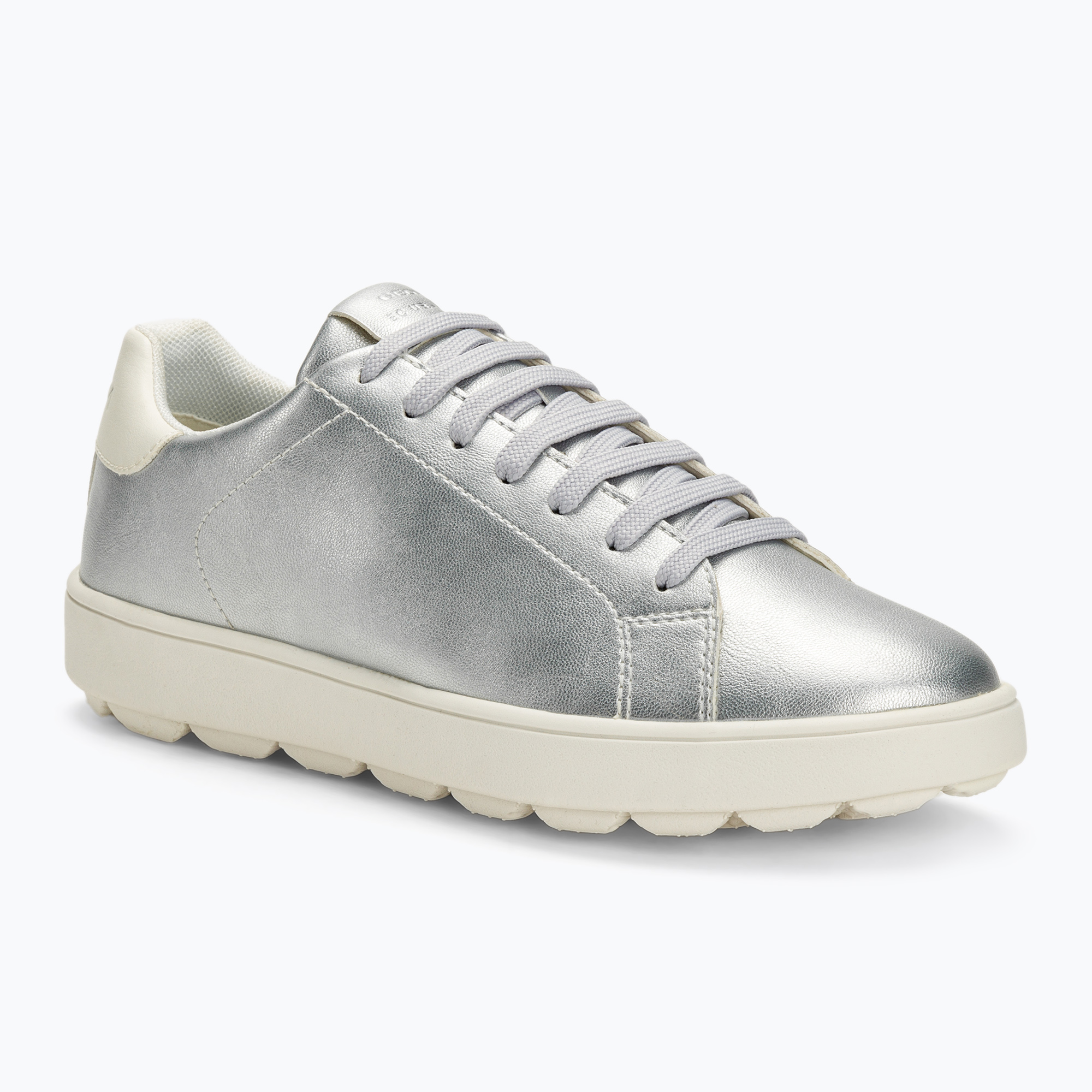 Buty damskie Geox Spherica™ ECUB-1 silver/optic white | WYSYŁKA W 24H | 30 DNI NA ZWROT