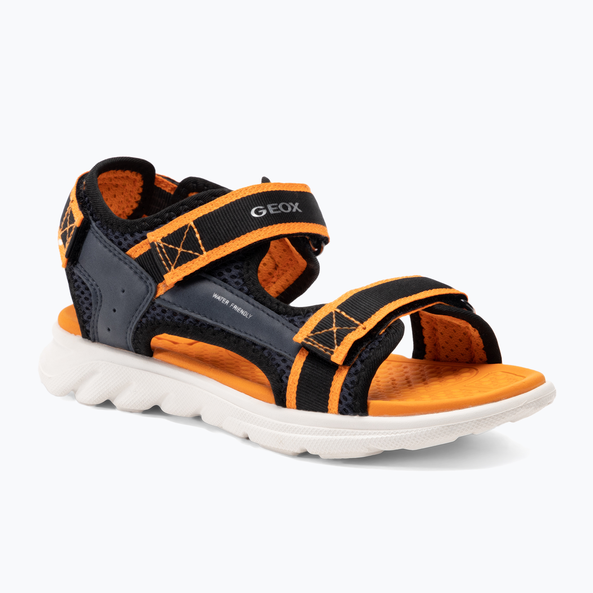 Sandały juniorskie Geox Airadyum ocean blue/orange | WYSYŁKA W 24H | 30 DNI NA ZWROT