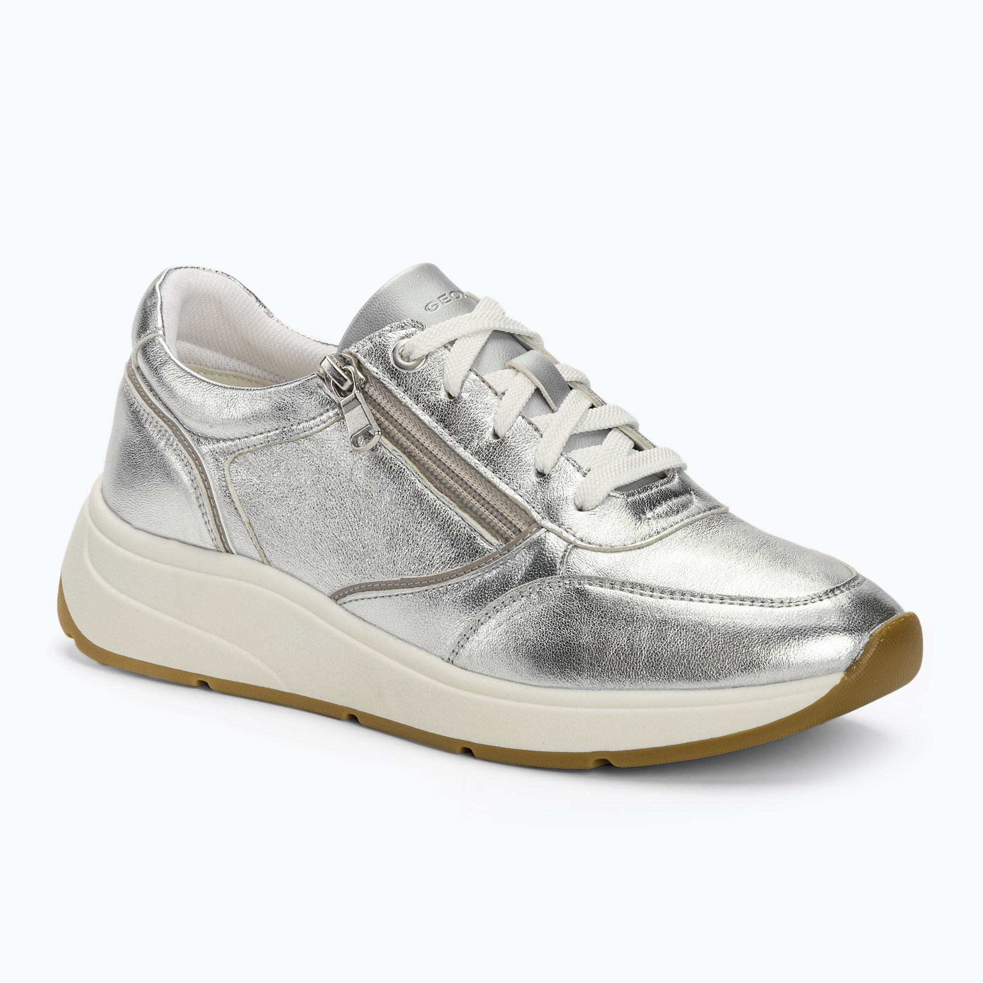 Buty damskie Geox Cristael silver | WYSYŁKA W 24H | 30 DNI NA ZWROT