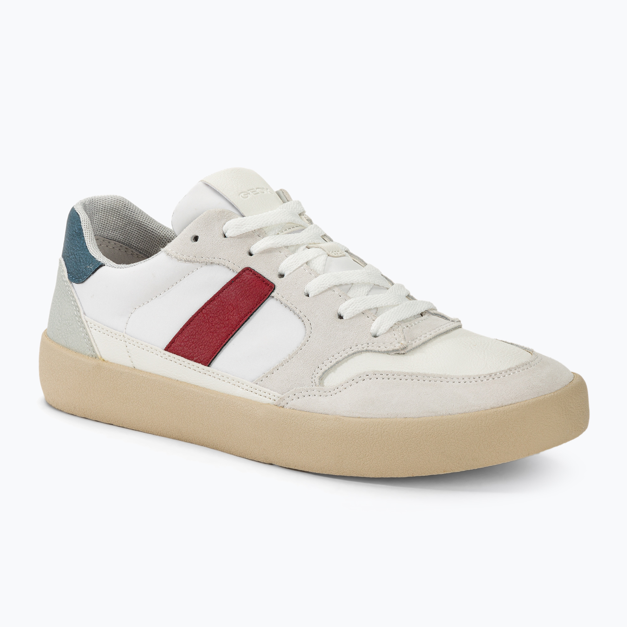 Buty męskie Geox Affile white/red | WYSYŁKA W 24H | 30 DNI NA ZWROT