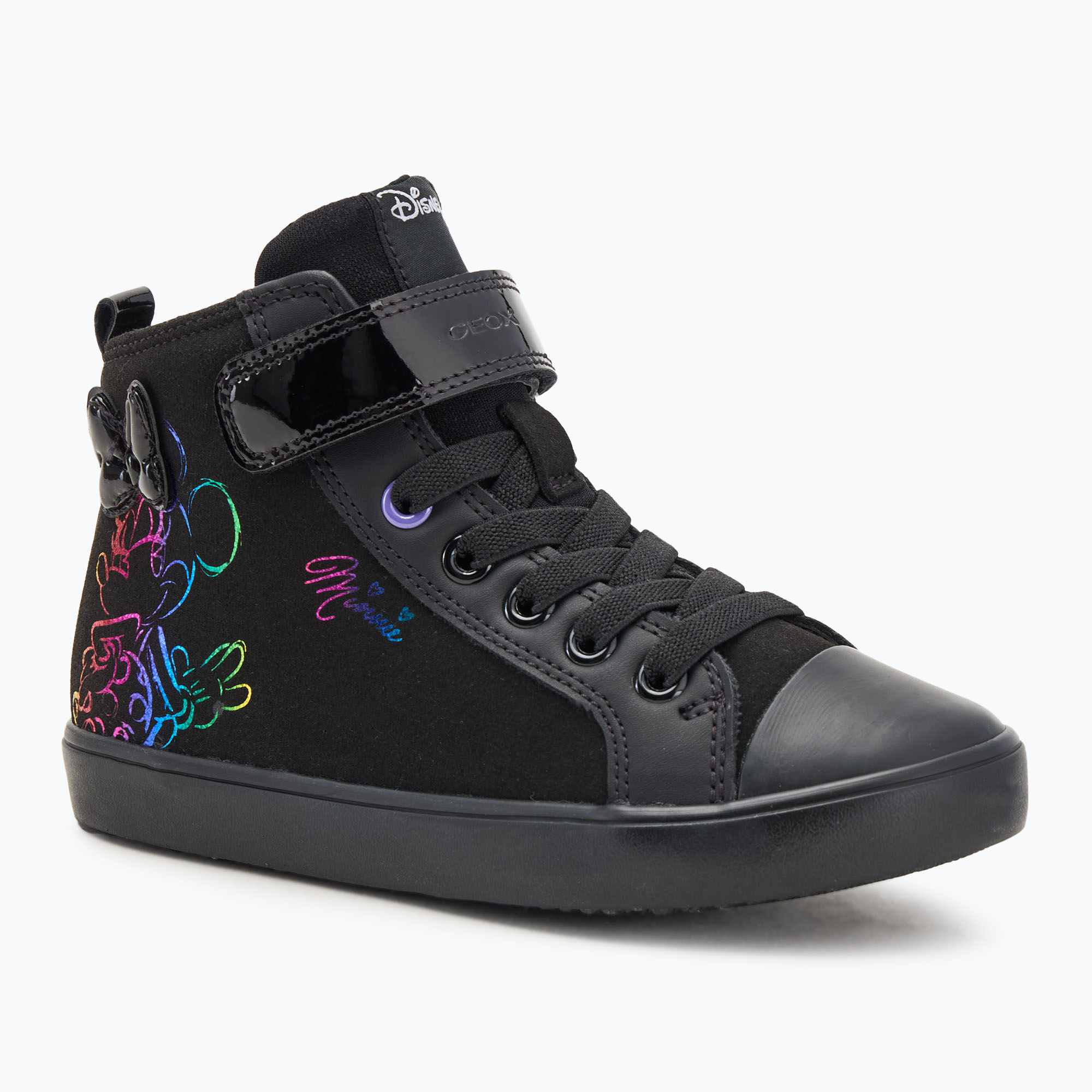 Buty dziecięce Geox Gisli black/purple | WYSYŁKA W 24H | 30 DNI NA ZWROT