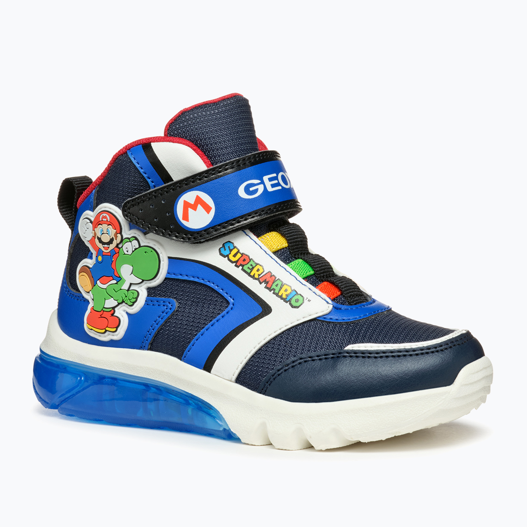 Buty juniorskie Geox Ciberdron navy/royal | WYSYŁKA W 24H | 30 DNI NA ZWROT