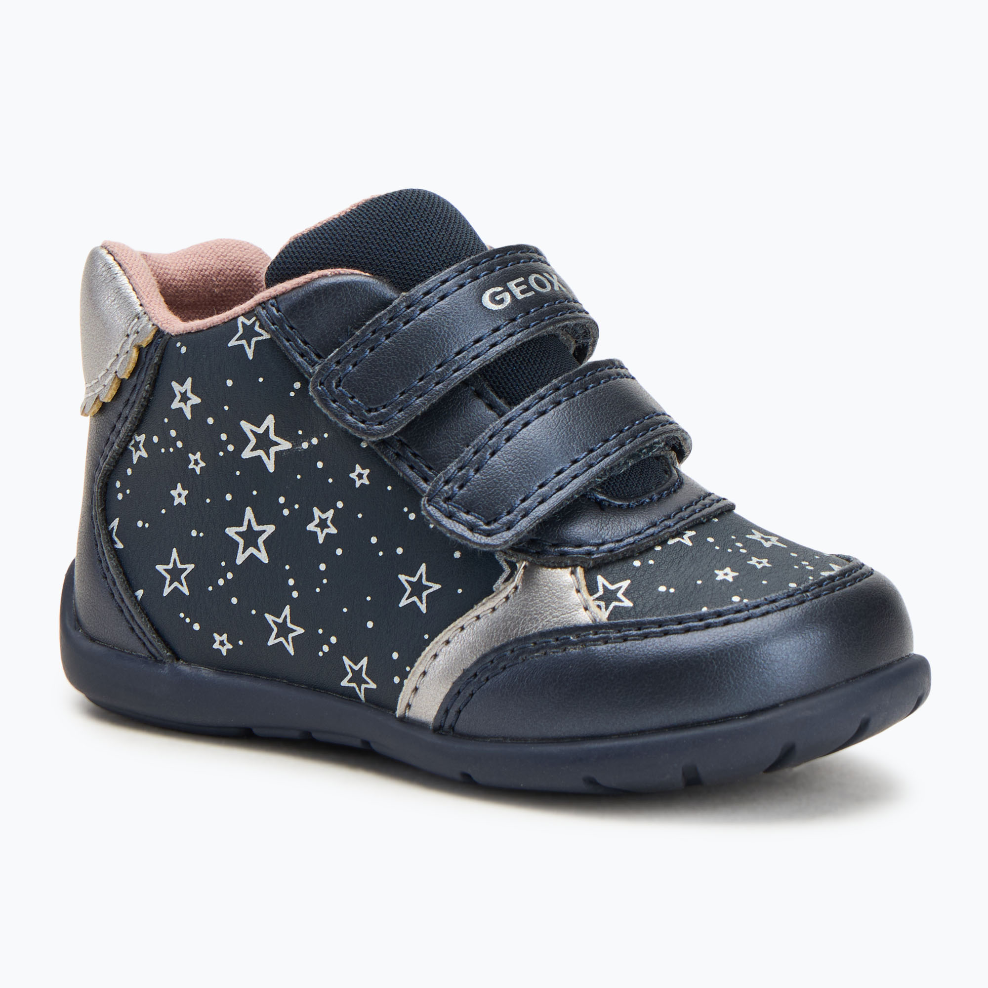 Buty dziecięce Geox Elthan navy/dark silver | WYSYŁKA W 24H | 30 DNI NA ZWROT