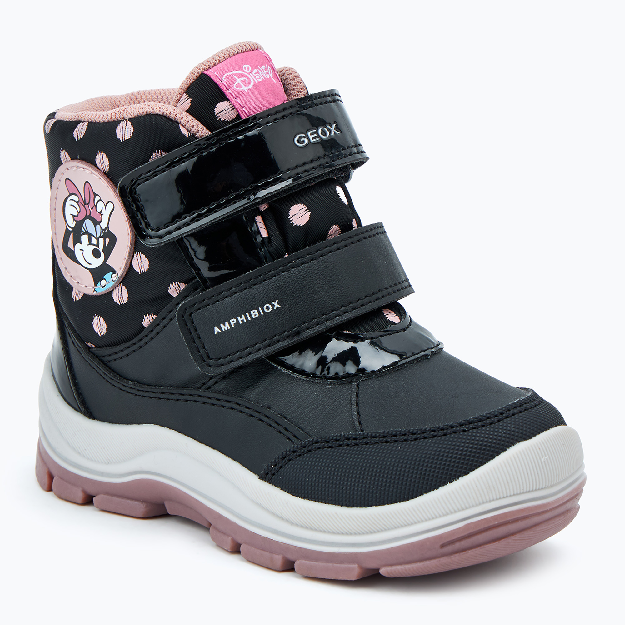 Buty dziecięce Geox Flantil ABX black/old rose | WYSYŁKA W 24H | 30 DNI NA ZWROT