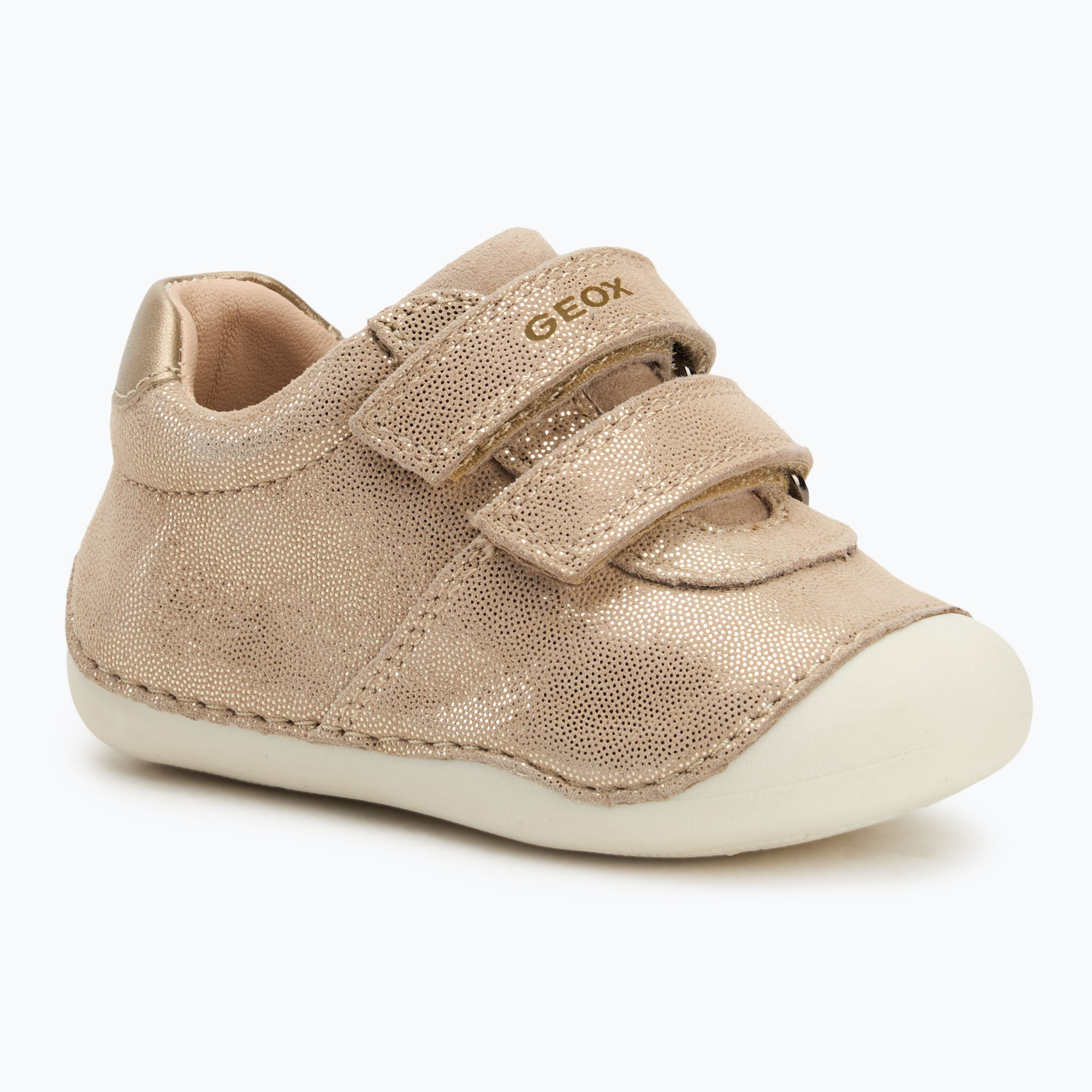 Buty dziecięce Geox Tutim beige/platinum | WYSYŁKA W 24H | 30 DNI NA ZWROT