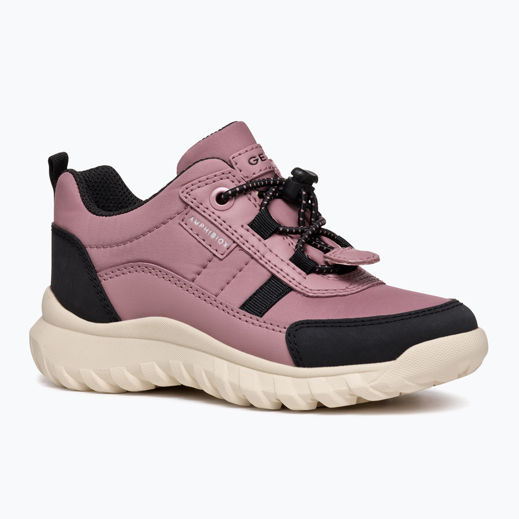 Buty juniorskie Geox Simbyos ABX dark pink/black | WYSYŁKA W 24H | 30 DNI NA ZWROT