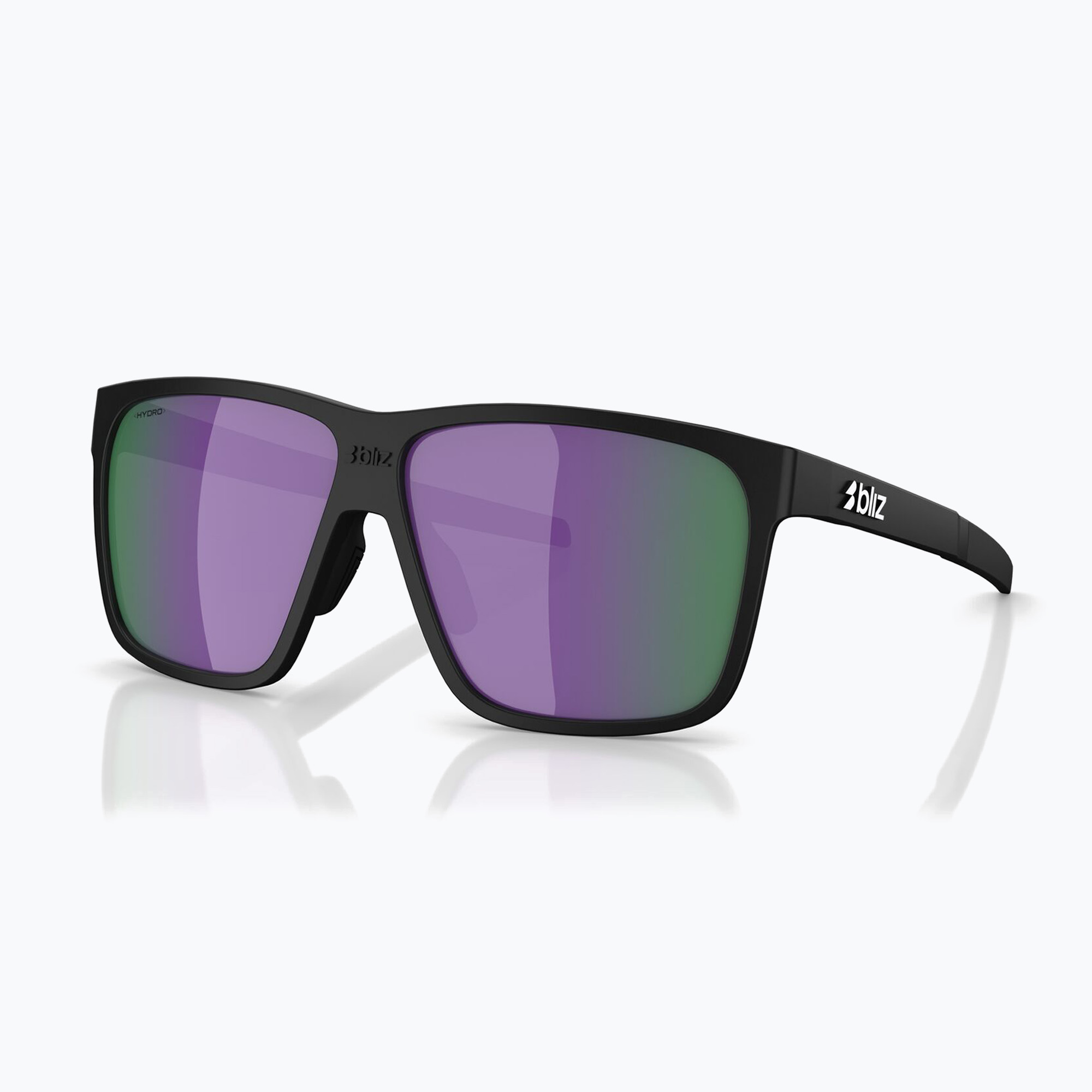 Okulary przeciwsłoneczne Bliz A001 matte black/brown purple multi 