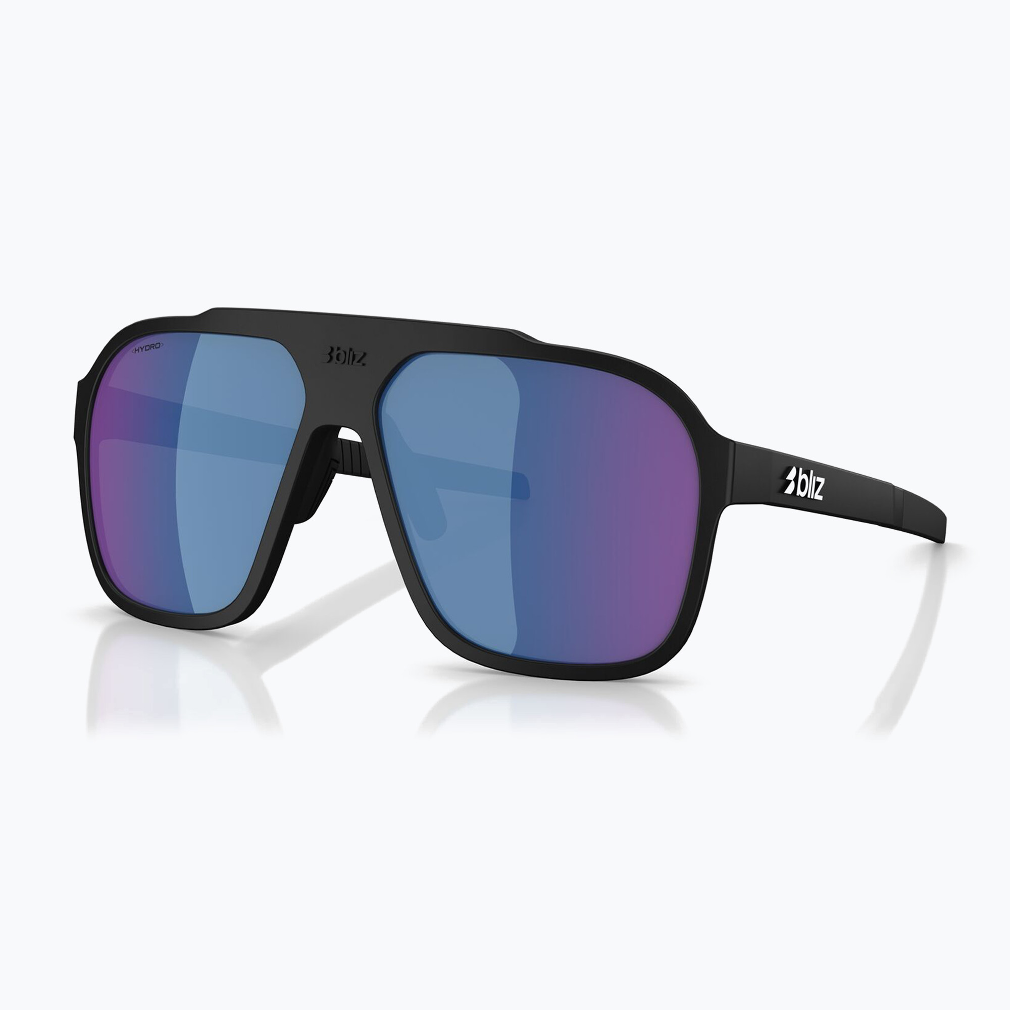 Okulary przeciwsłoneczne Bliz A002 matte black/grey blue multi 
