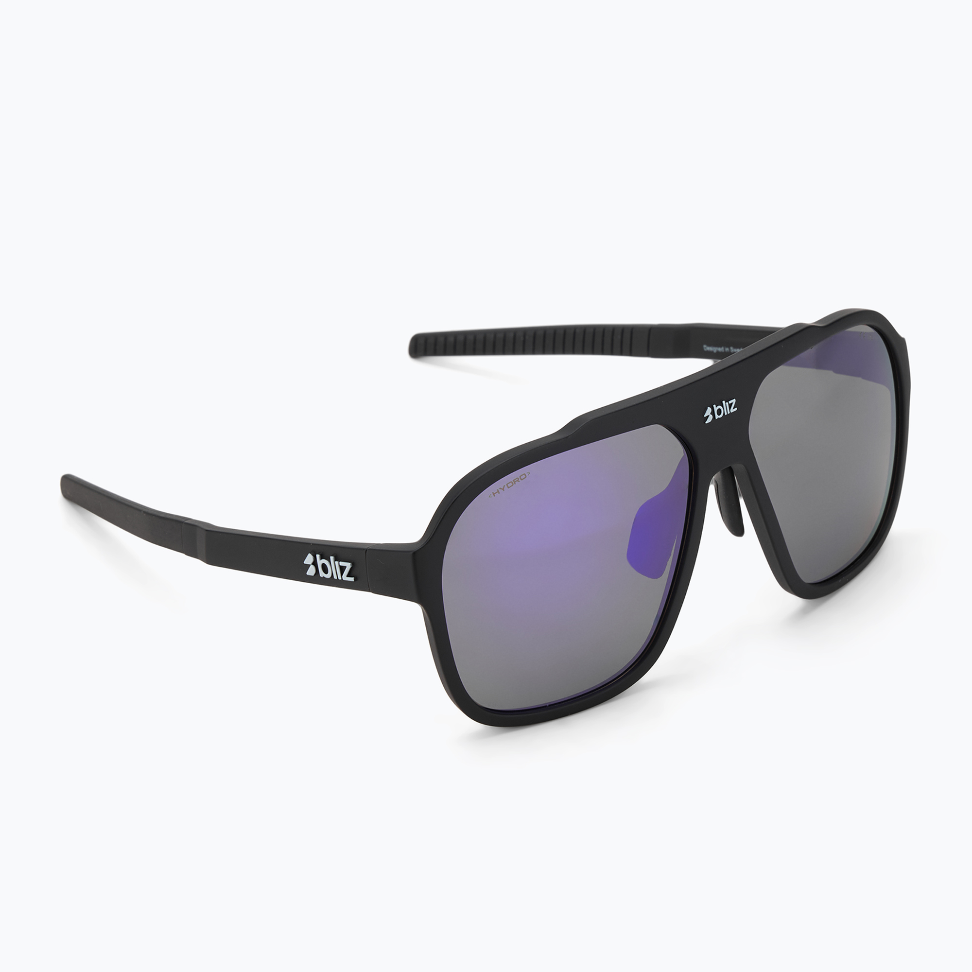 Okulary przeciwsłoneczne Bliz A002 matte black/brown purple multi 