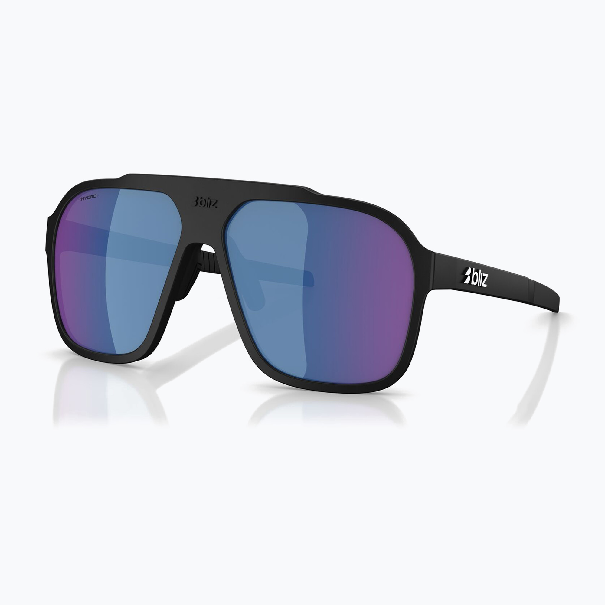 Okulary przeciwsłoneczne Bliz A002 matte black/brown purple multi 