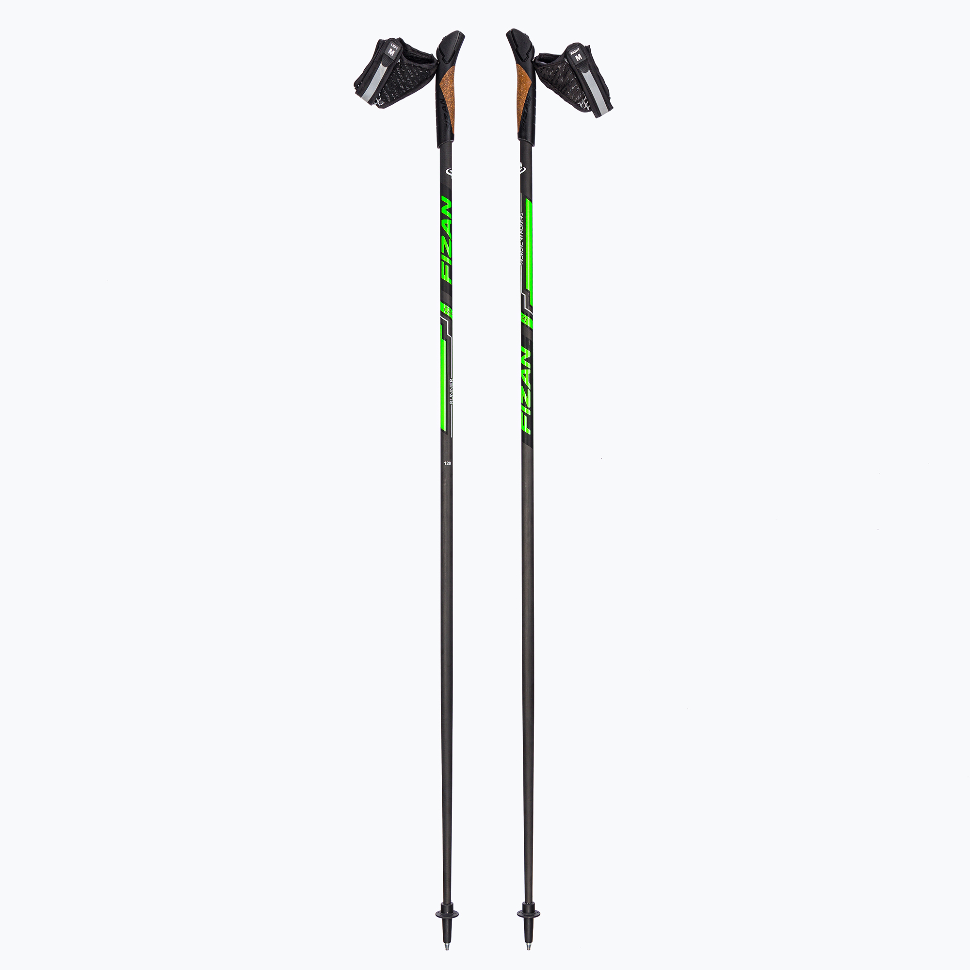 Kije nordic walking Fizan Runner 2021 green | WYSYŁKA W 24H | 30 DNI NA ZWROT