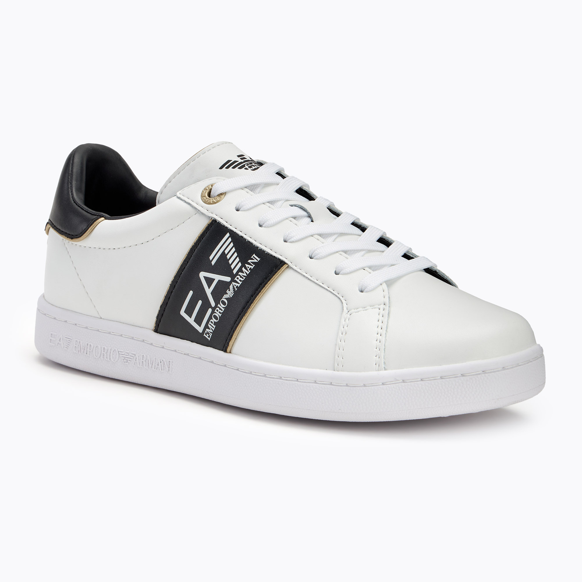 Buty EA7 Emporio Armani Classic Logo white/ black/ gold 