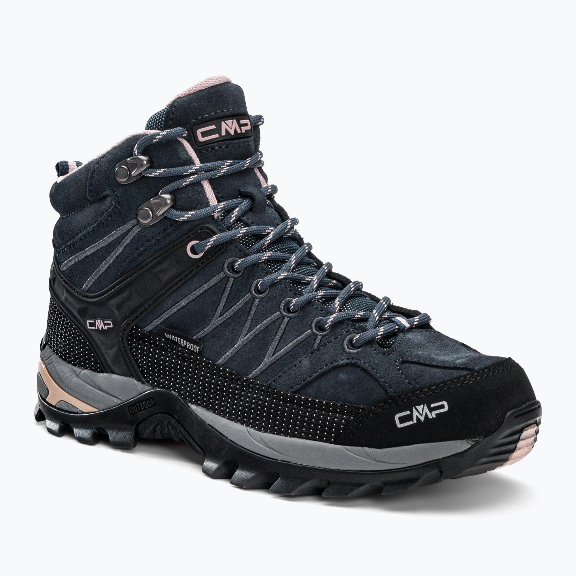 Zdjęcia - Buty trekkingowe CMP  damskie  Rigel Mid granatowe 3Q12946 | WYSYŁKA W 24H | 