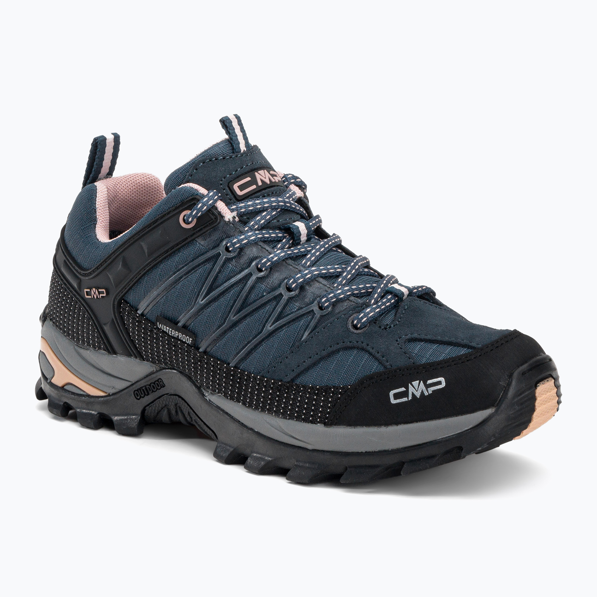 Zdjęcia - Buty trekkingowe CMP  damskie  Rigel Low Wp granatowe 3Q54456/53UG | WYSYŁKA 