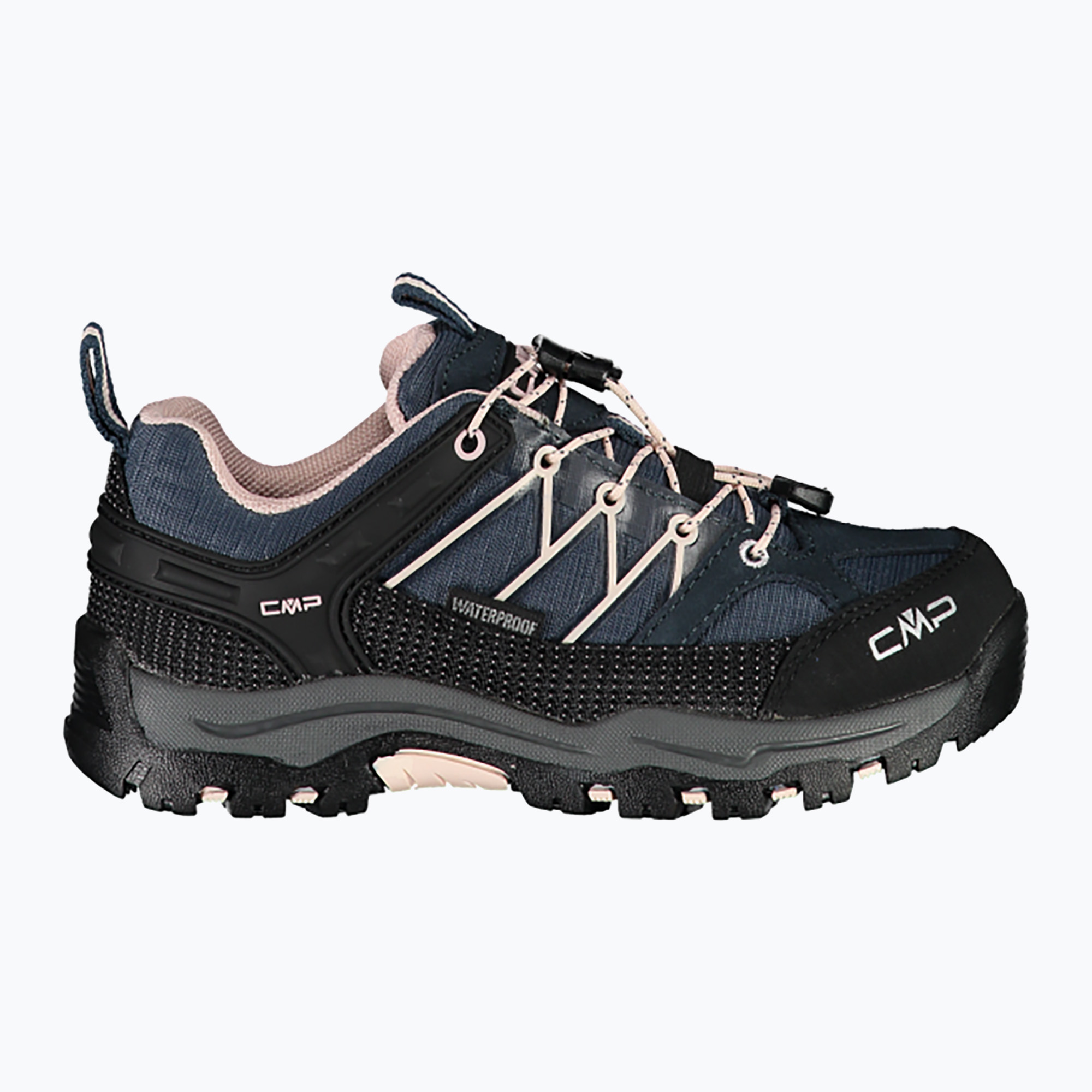 Buty trekkingowe dziecięce CMP Rigel Low Wp asphalt/rose | WYSYŁKA W 24H | 30 DNI NA ZWROT