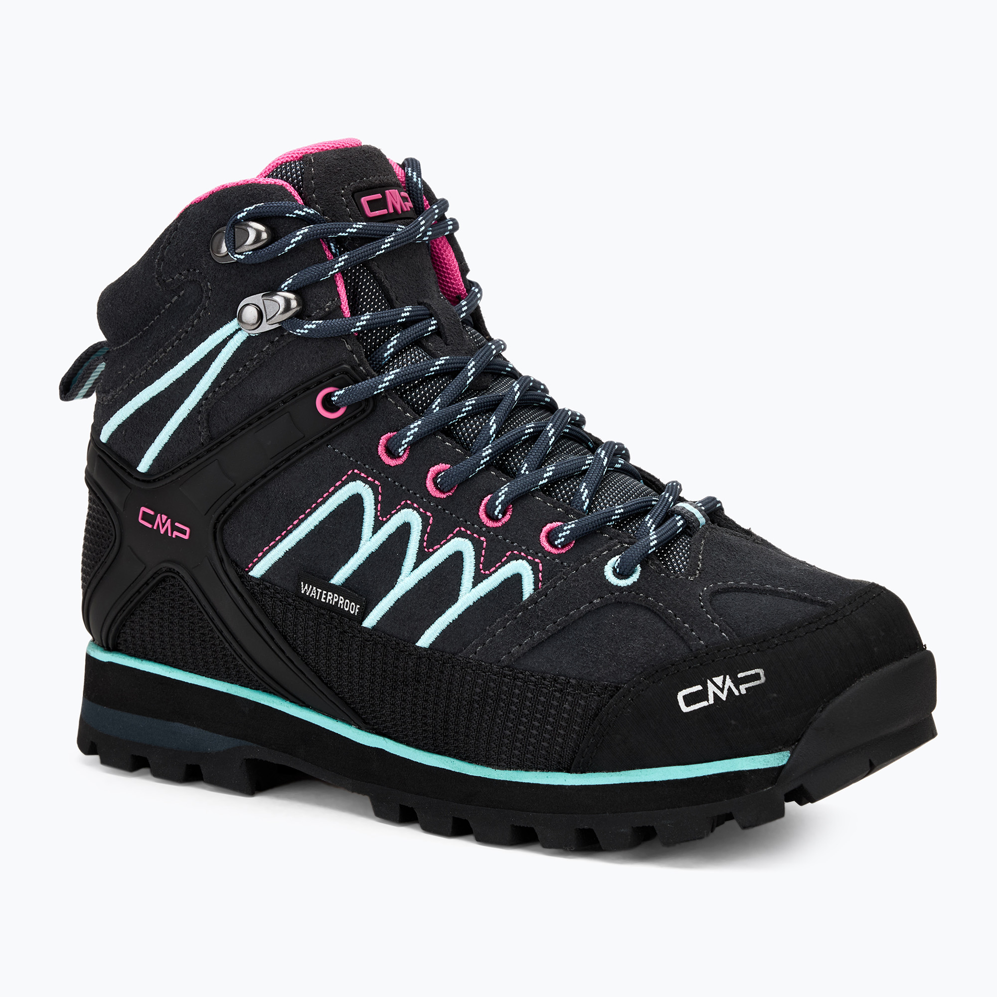 Buty trekkingowe damskie CMP Moon Mid WP antracite/acqua | WYSYŁKA W 24H | 30 DNI NA ZWROT