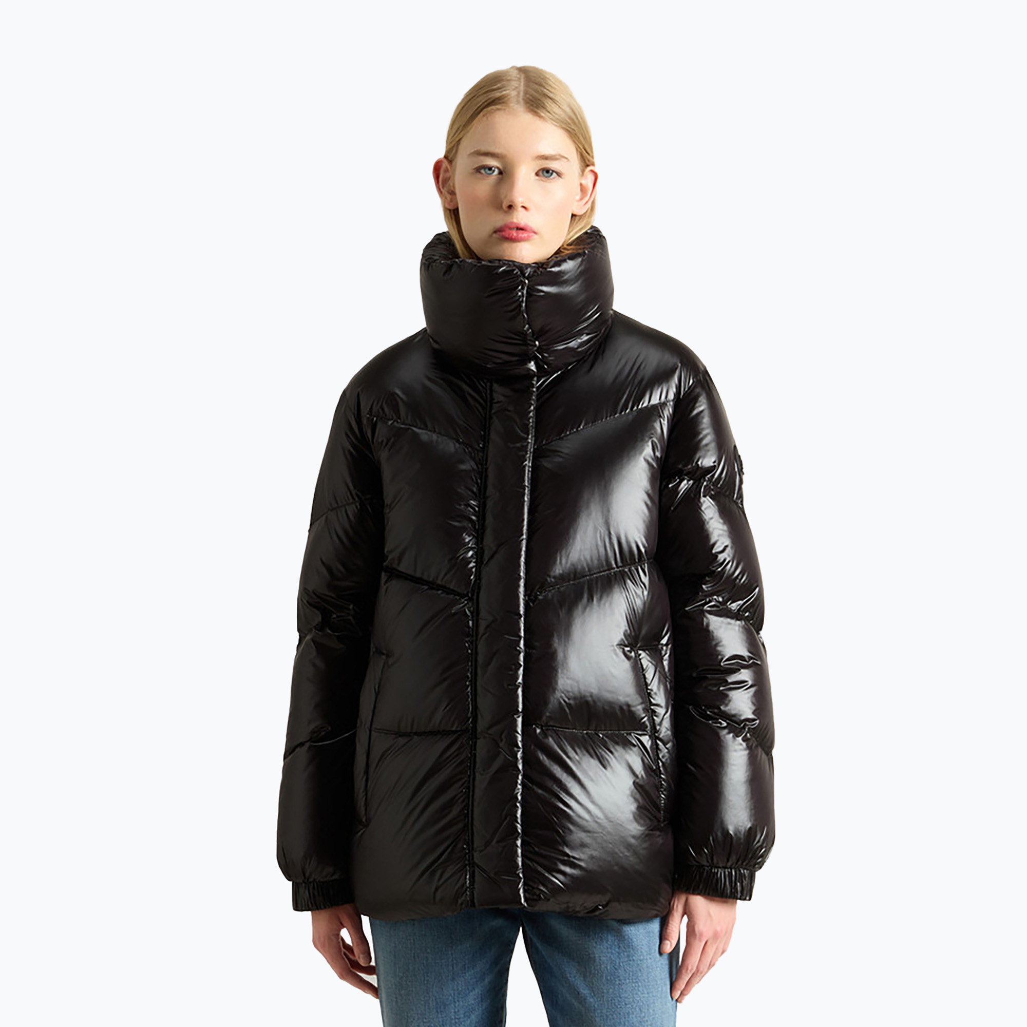 Kurtka damska Woolrich Aliquippa Puffer black | WYSYŁKA W 24H | 30 DNI NA ZWROT