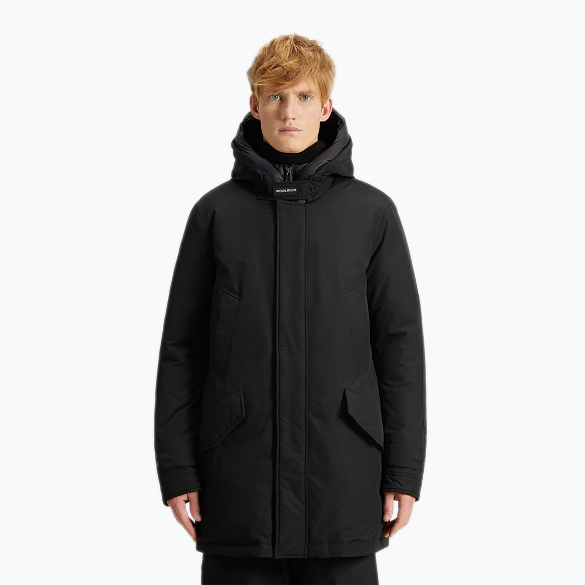 Kurtka męska Woolrich Polar High Collar Parka black | WYSYŁKA W 24H | 30 DNI NA ZWROT