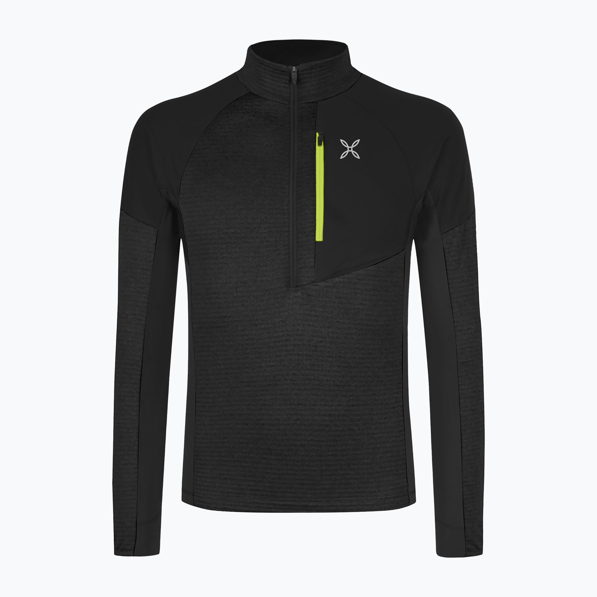 Bluza męska Montura Thermal Grid 2 Anorak black/ lime green | WYSYŁKA W 24H | 30 DNI NA ZWROT