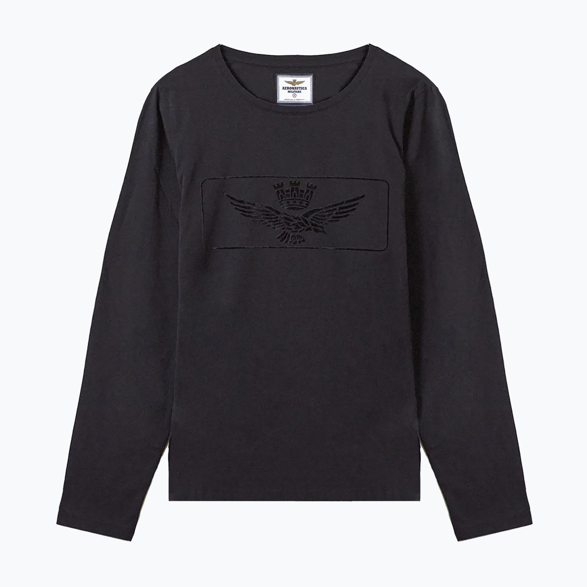 Longsleeve damski Aeronautica Militare Aeronautica Military nero | WYSYŁKA W 24H | 30 DNI NA ZWROT