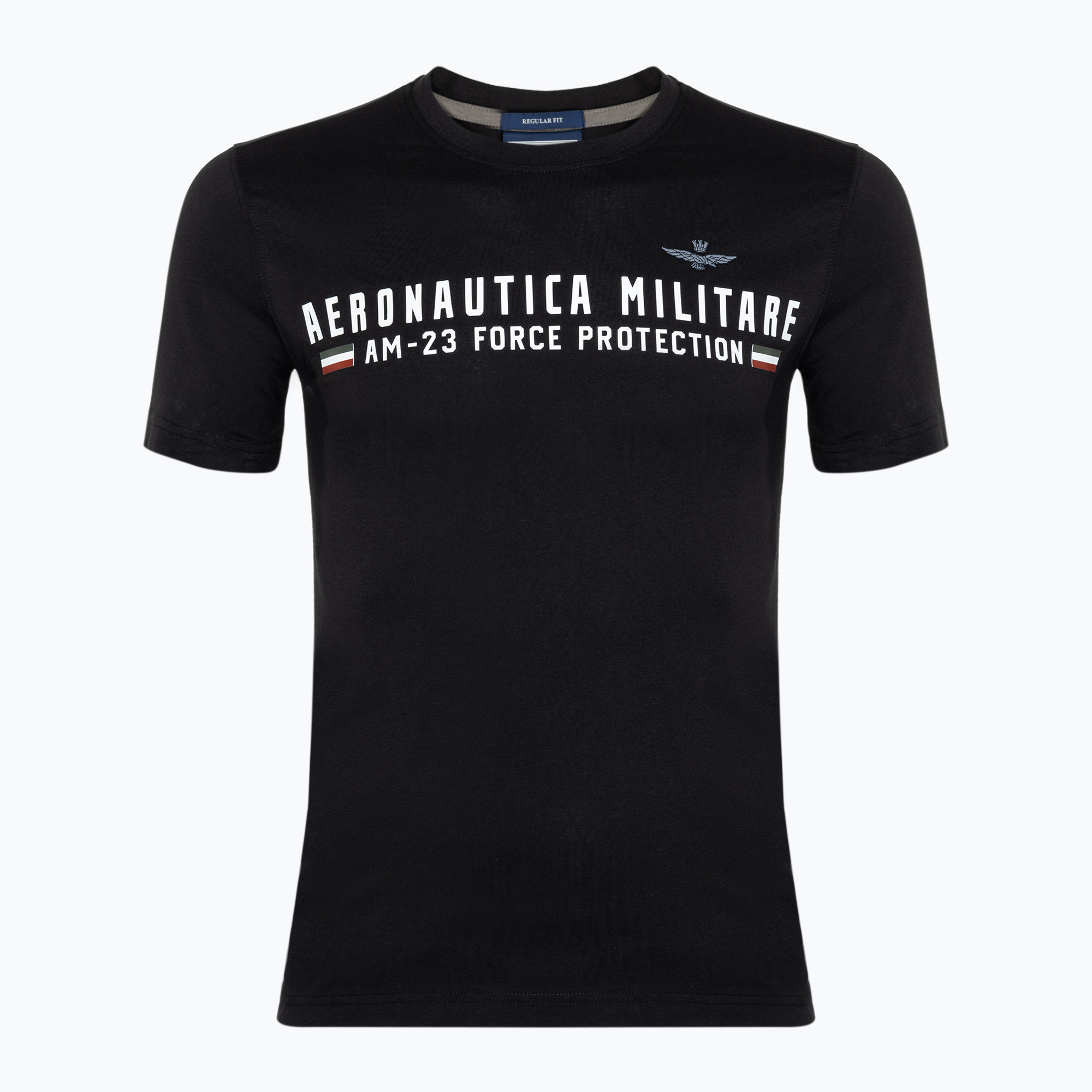 Koszulka męska Aeronautica Militare Heritage jet black | WYSYŁKA W 24H | 30 DNI NA ZWROT