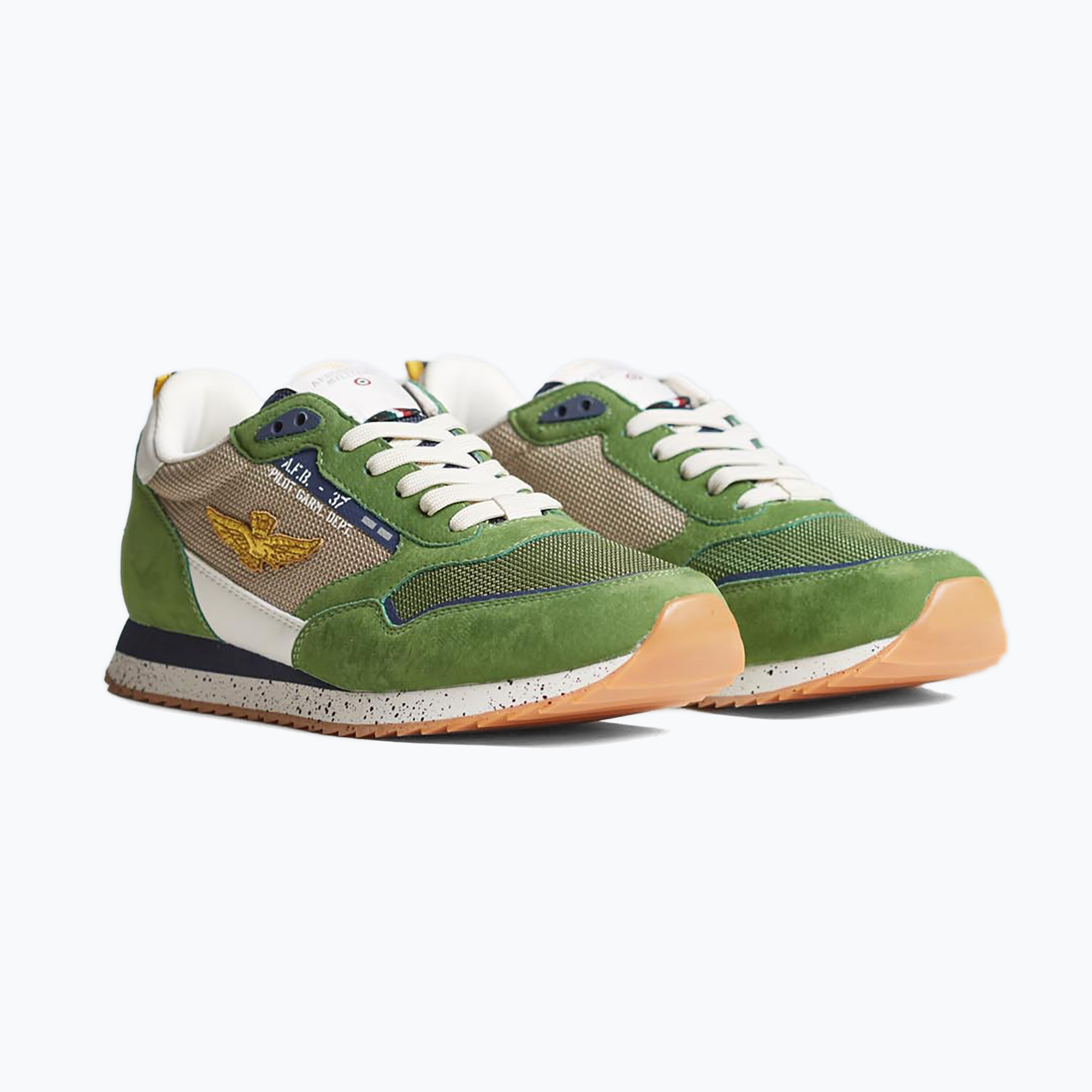 Buty męskie Aeronautica Militare 251SC288CT3545 agave/mouton 