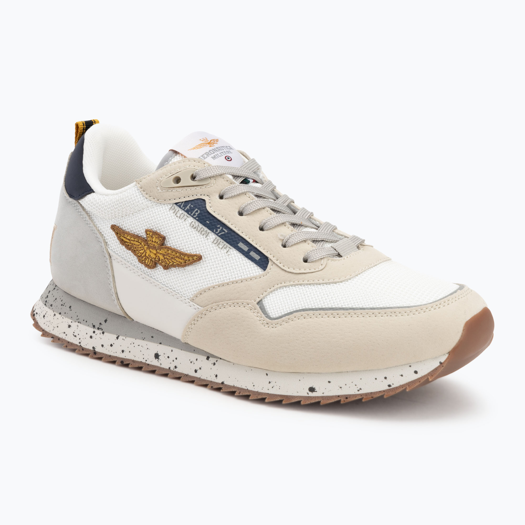 Buty męskie Aeronautica Militare 251SC288CT3545 off white/frost 
