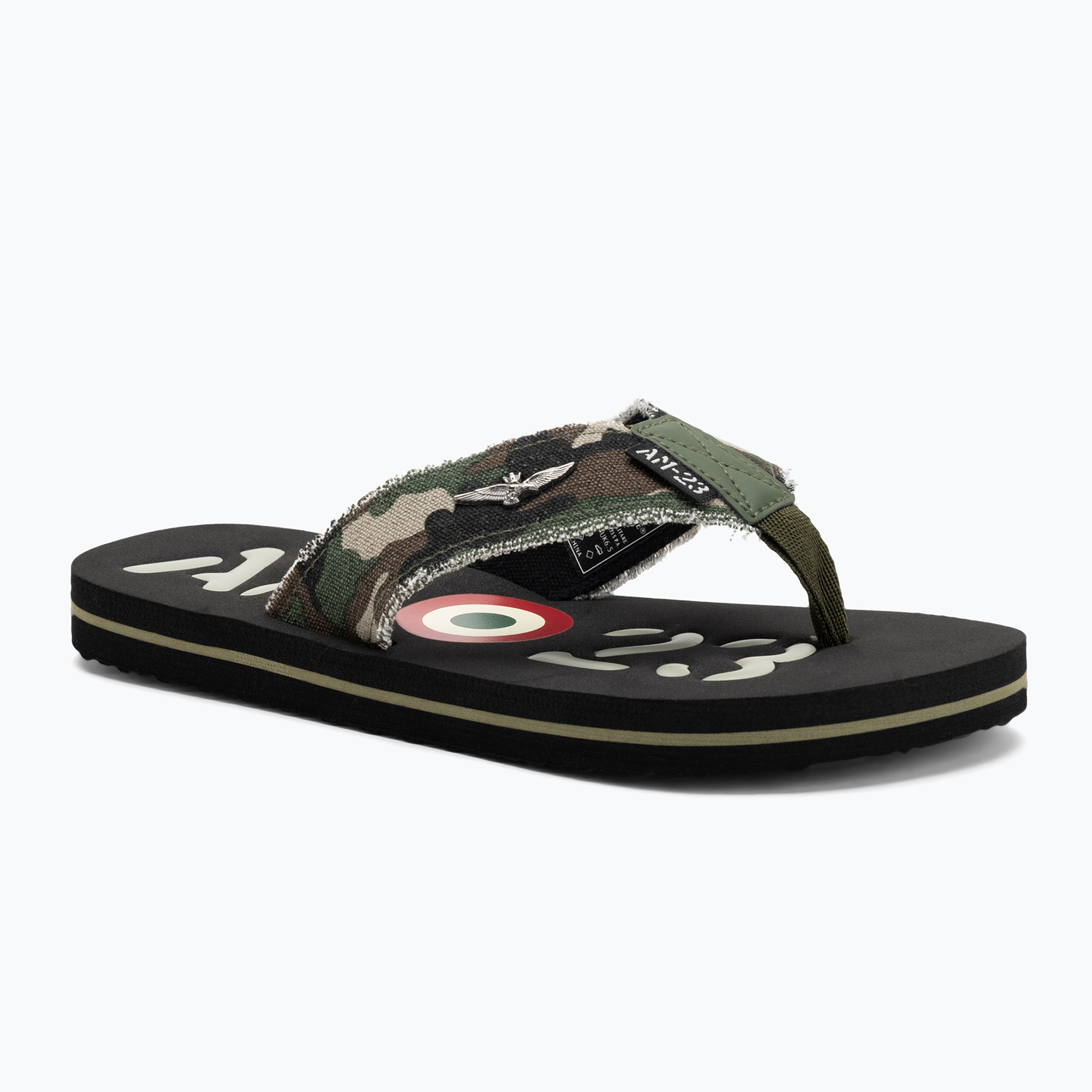 Japonki męskie Aeronautica Militare 251SC310CT3593 camouflage green 