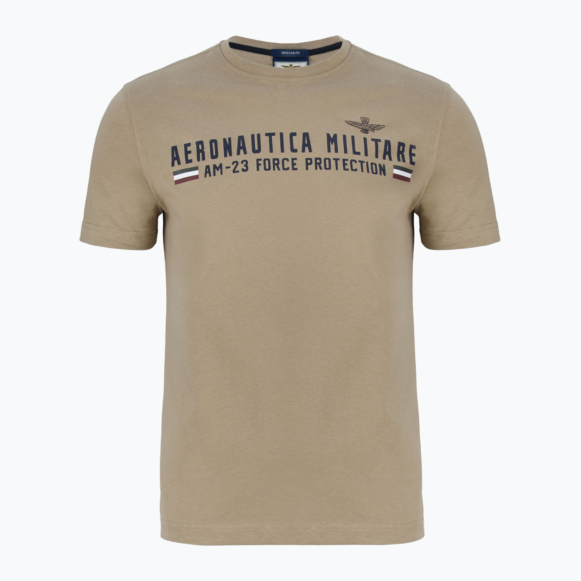 Koszulka męska Aeronautica Militare Heritage dune beige 