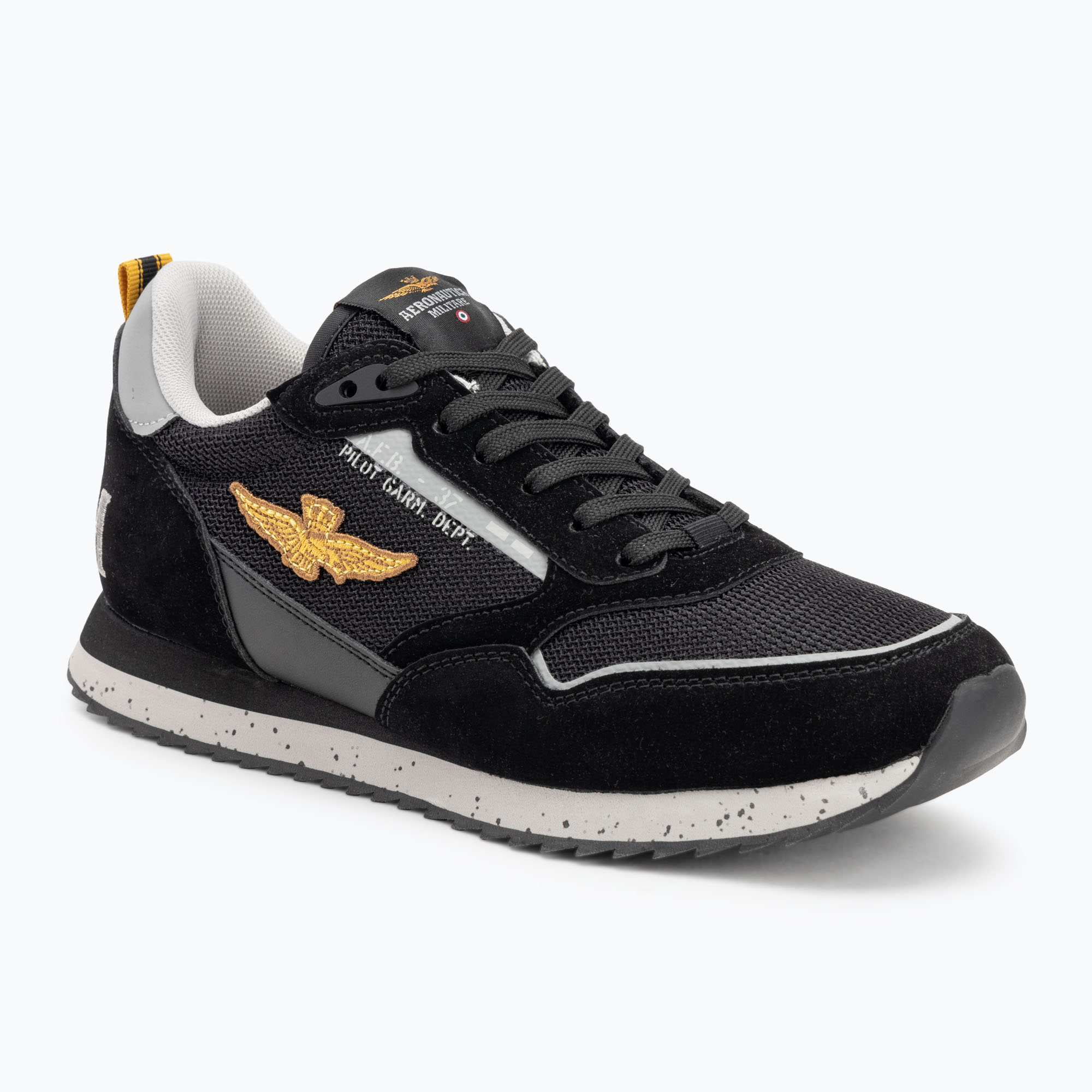 Buty męskie Aeronautica Militare 251SC288CT3545 jet black 