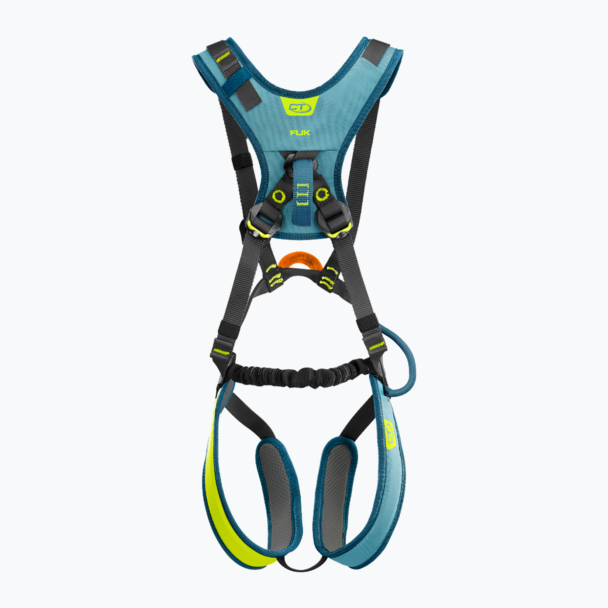 Uprząż wspinaczkowa dziecięca Climbing Technology Flik green/lime 