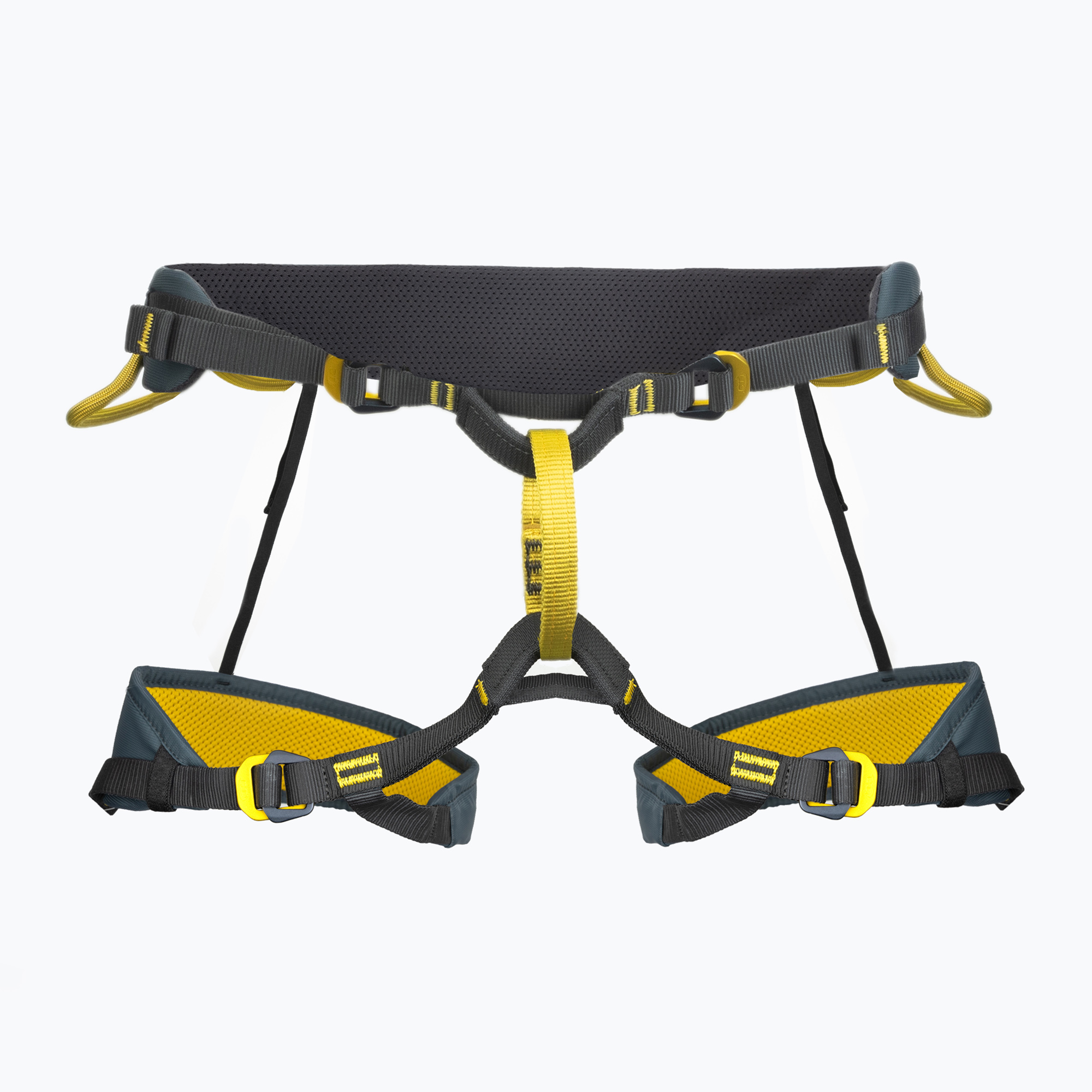 Uprząż wspinaczkowa Climbing Technology Wall anthracite/mustard 