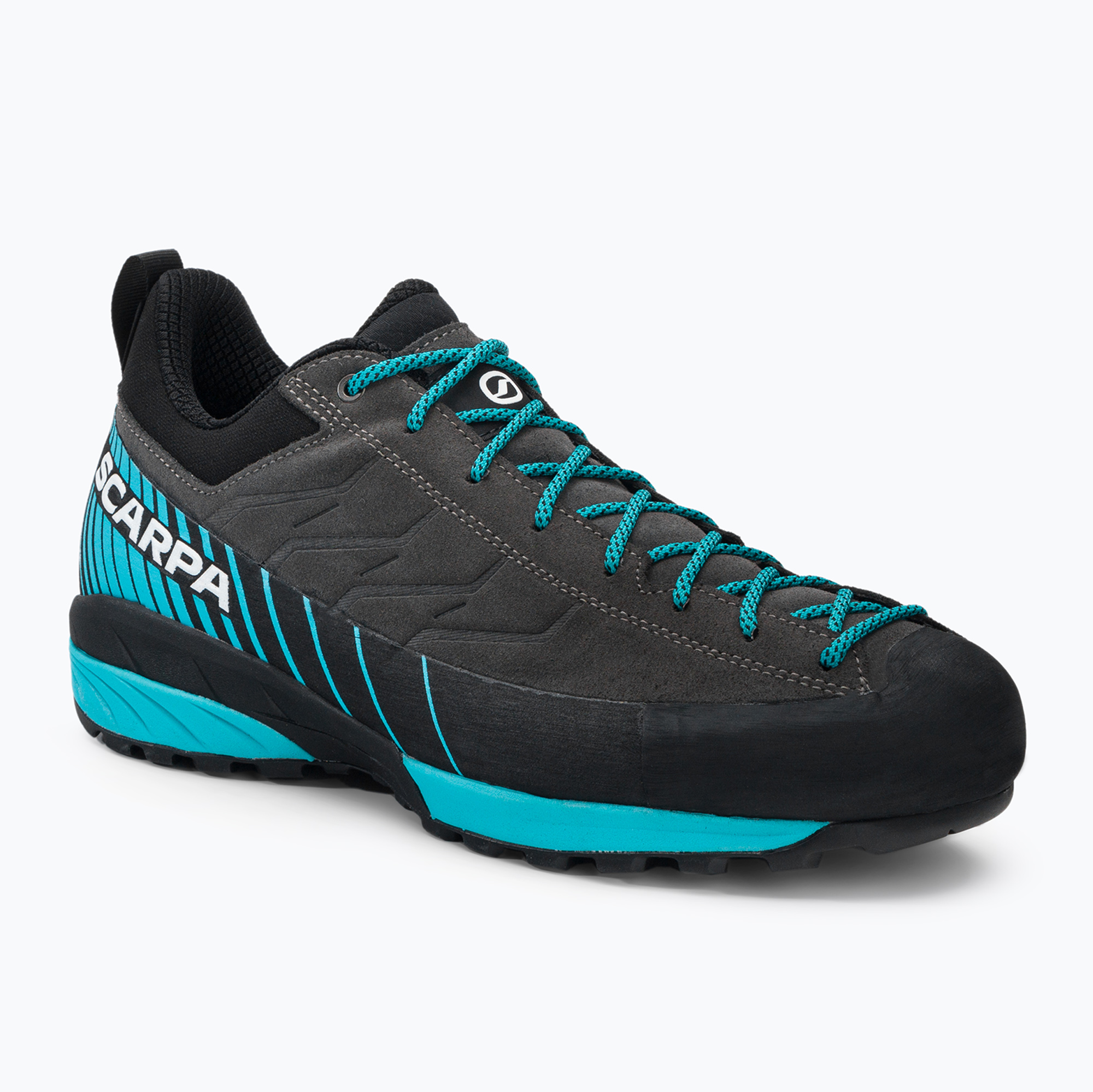 Buty podejściowe męskie SCARPA Mescalito GTX shark/azure | WYSYŁKA W 24H | 30 DNI NA ZWROT