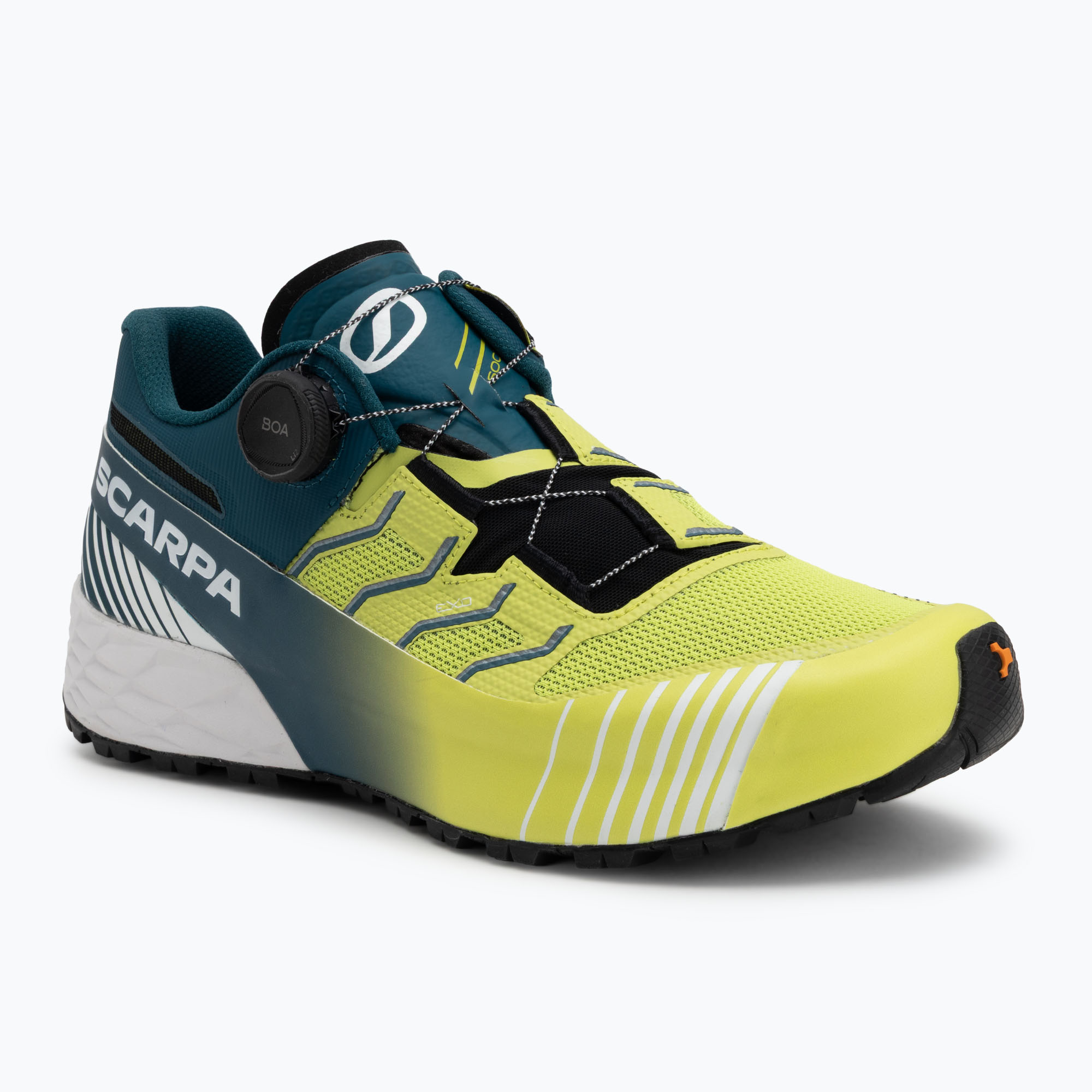 Buty do biegania męskie SCARPA Ribelle Run Kalibra HT lime green/deep lagun 