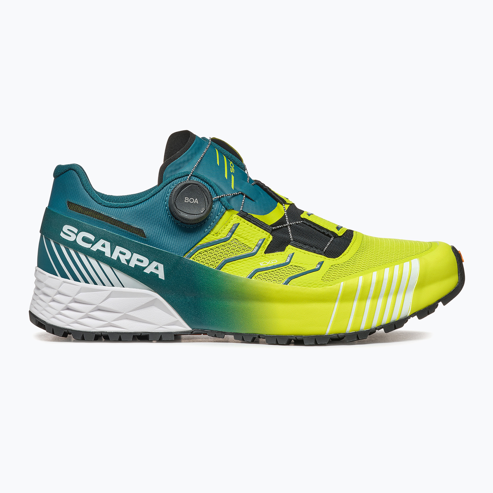 Buty do biegania męskie SCARPA Ribelle Run Kalibra HT lime green/deep lagun 