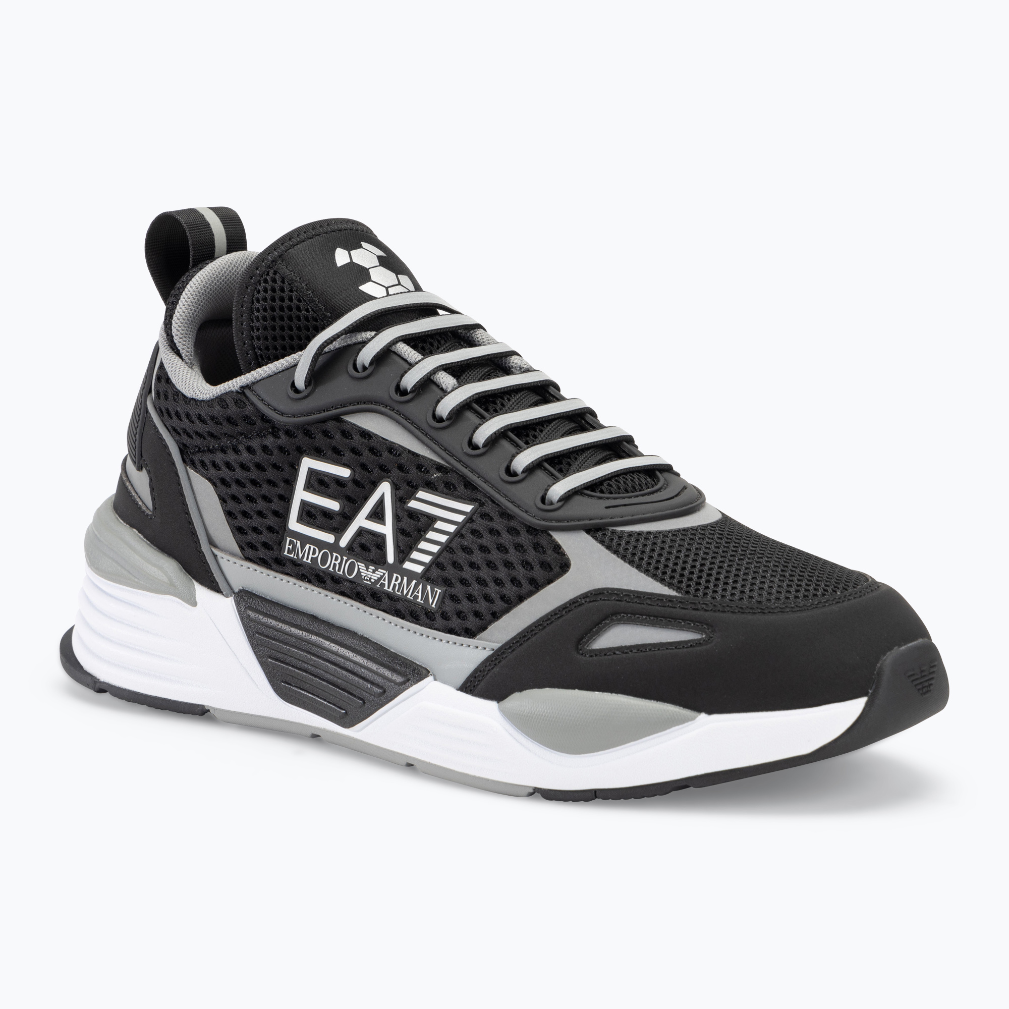 Buty EA7 Emporio Armani Ace Runner Mesh black/ silver | WYSYŁKA W 24H | 30 DNI NA ZWROT